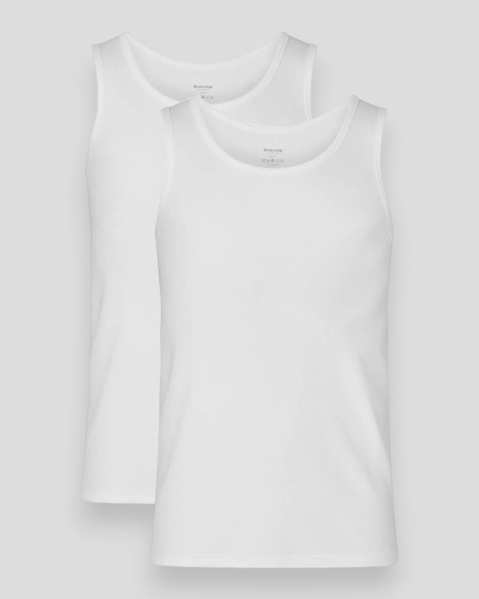 Tanktop 2-Pack Bamboo - White