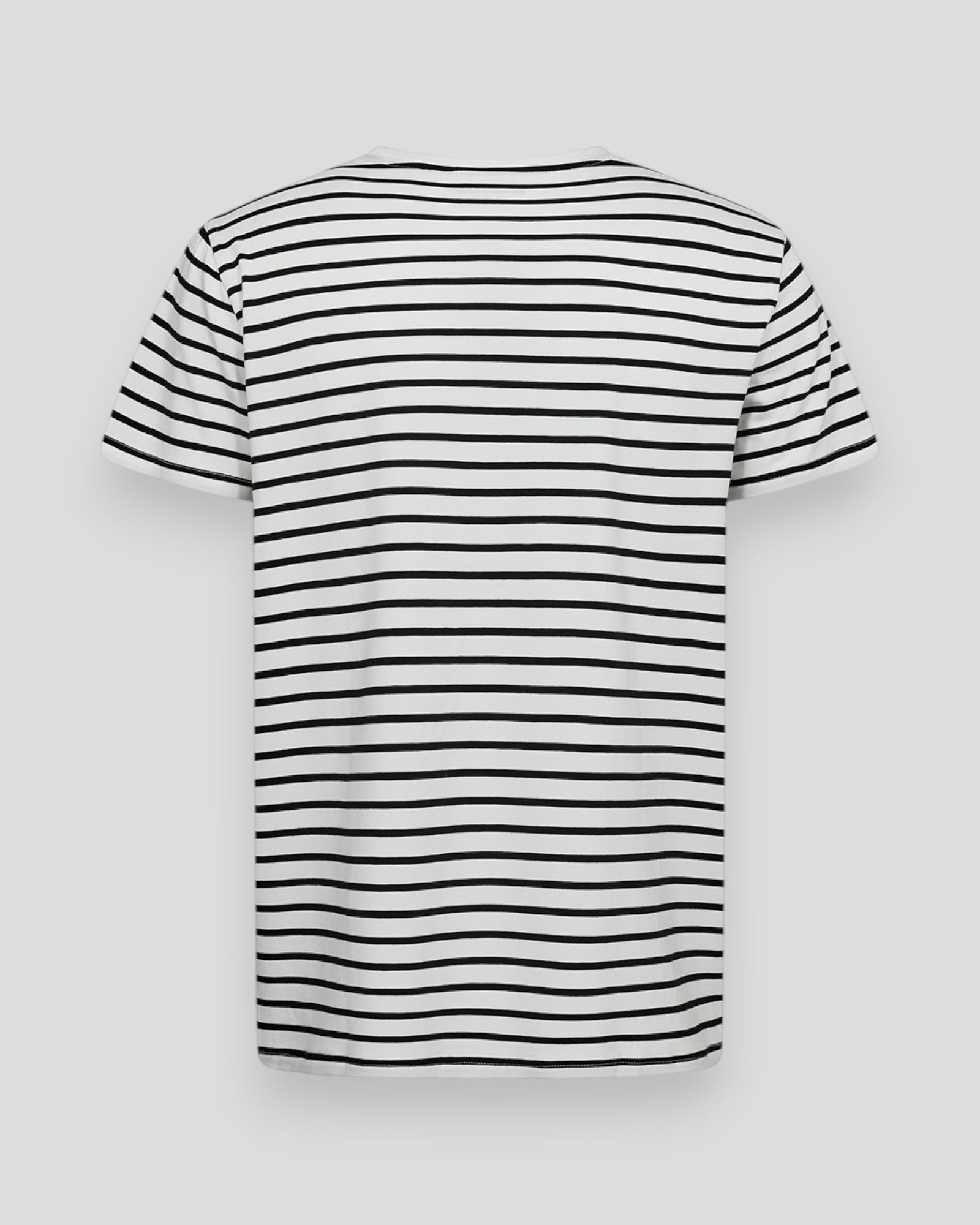 Resteröds Bamboo Tee - Black Stripes