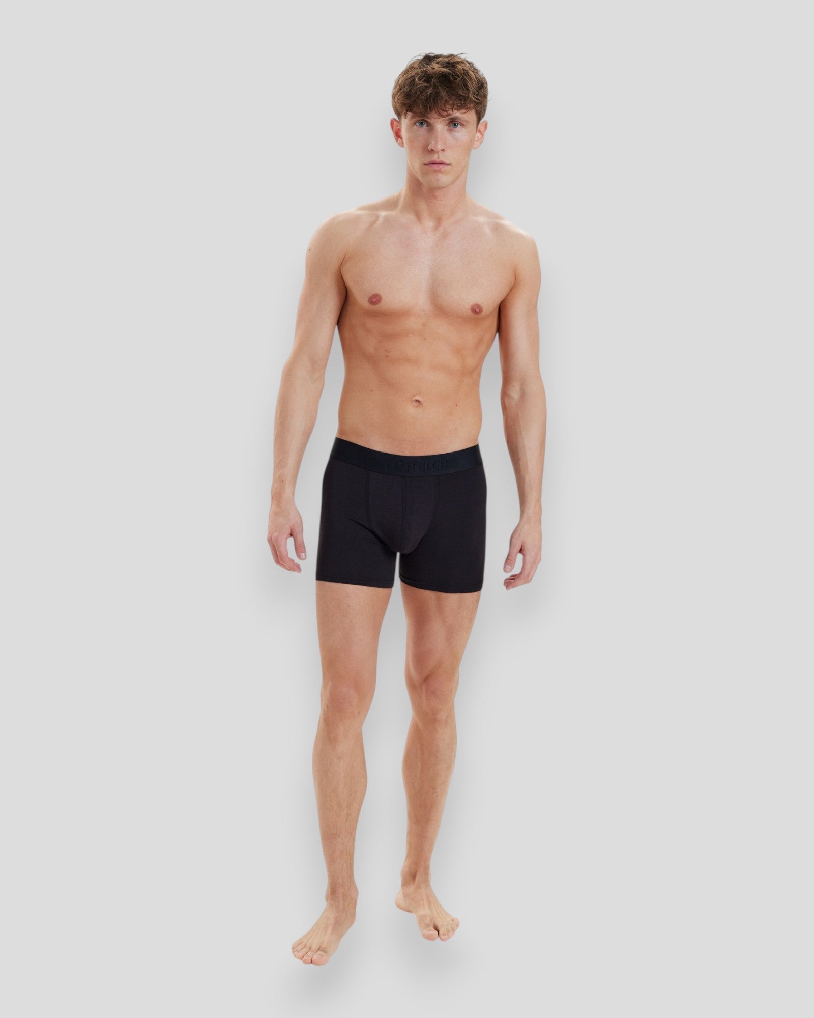 Sort Resteröds Gunnar Boxer Bamboo underbukser i 3-pack, komfortabelt og åndbart bomuldsstof.