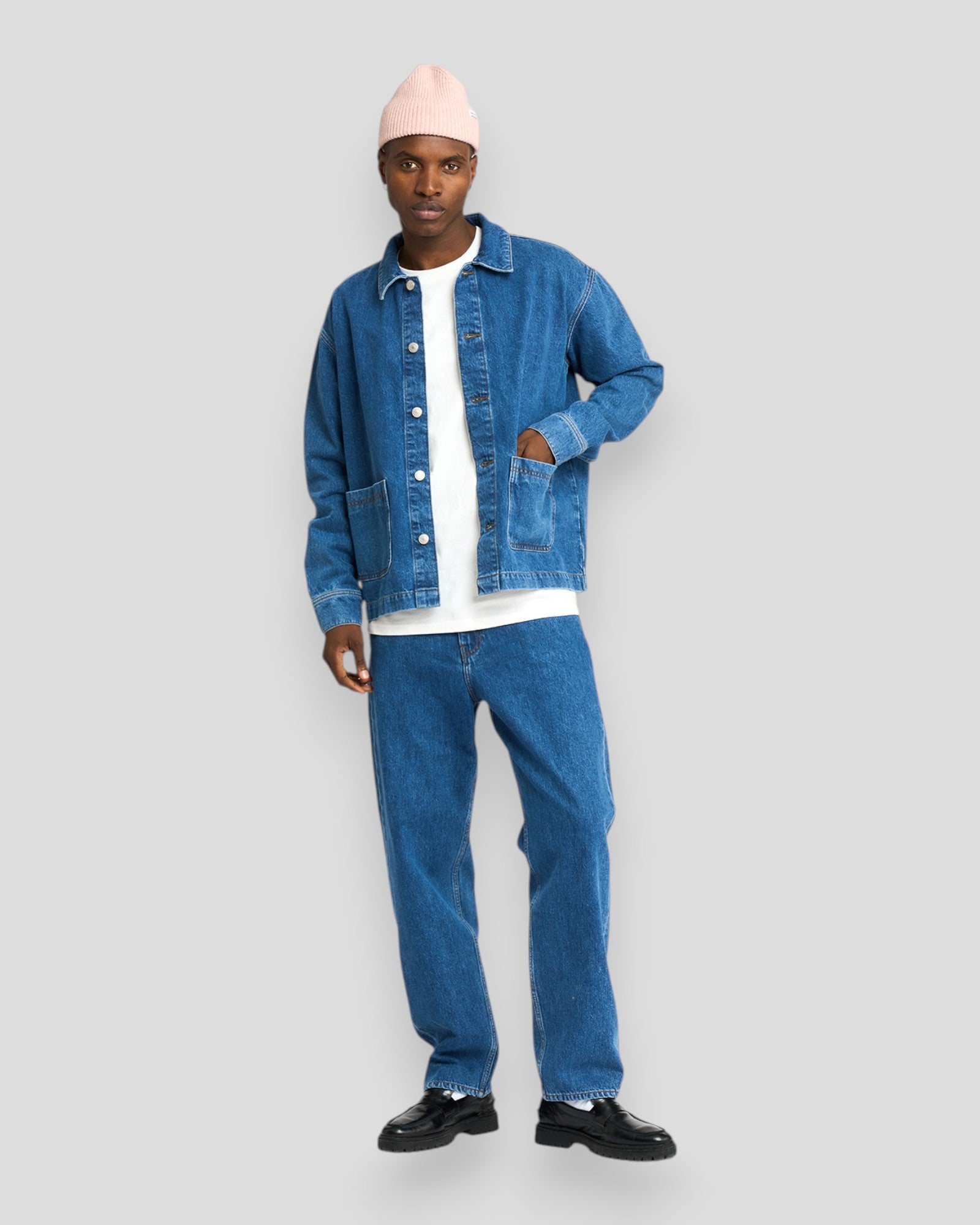 Owen Loose Fit Jeans - Stone Washed