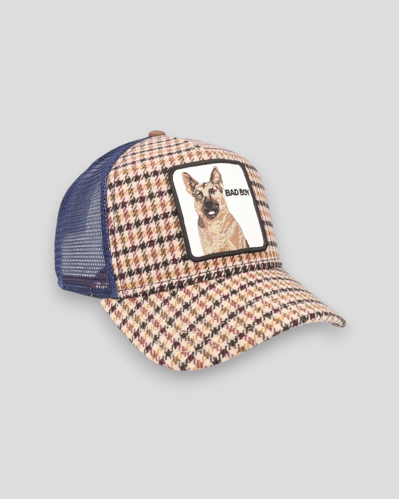 Big Bad Woof - Cream/Plaid