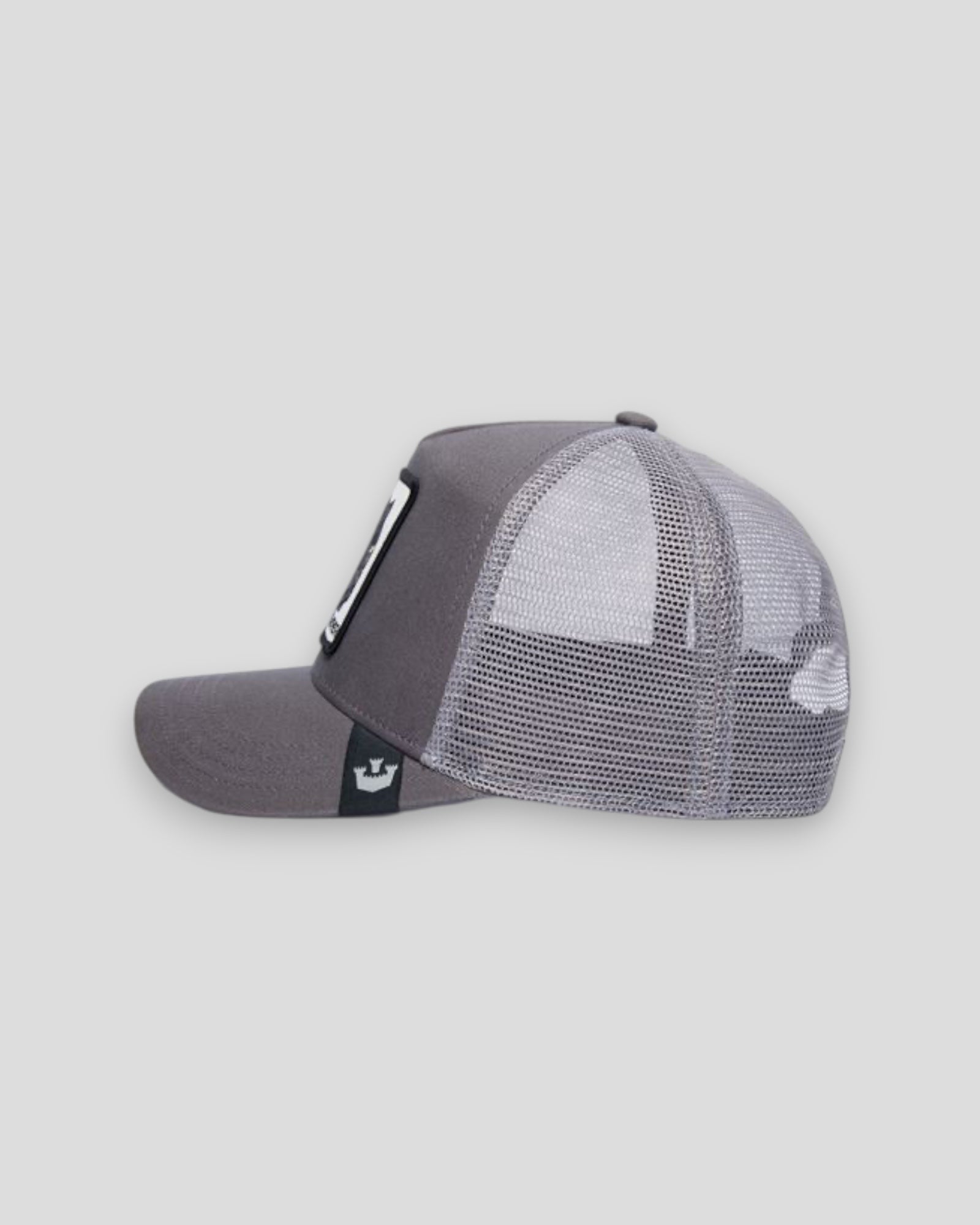 Panther Trucker Cap - Grey/Black