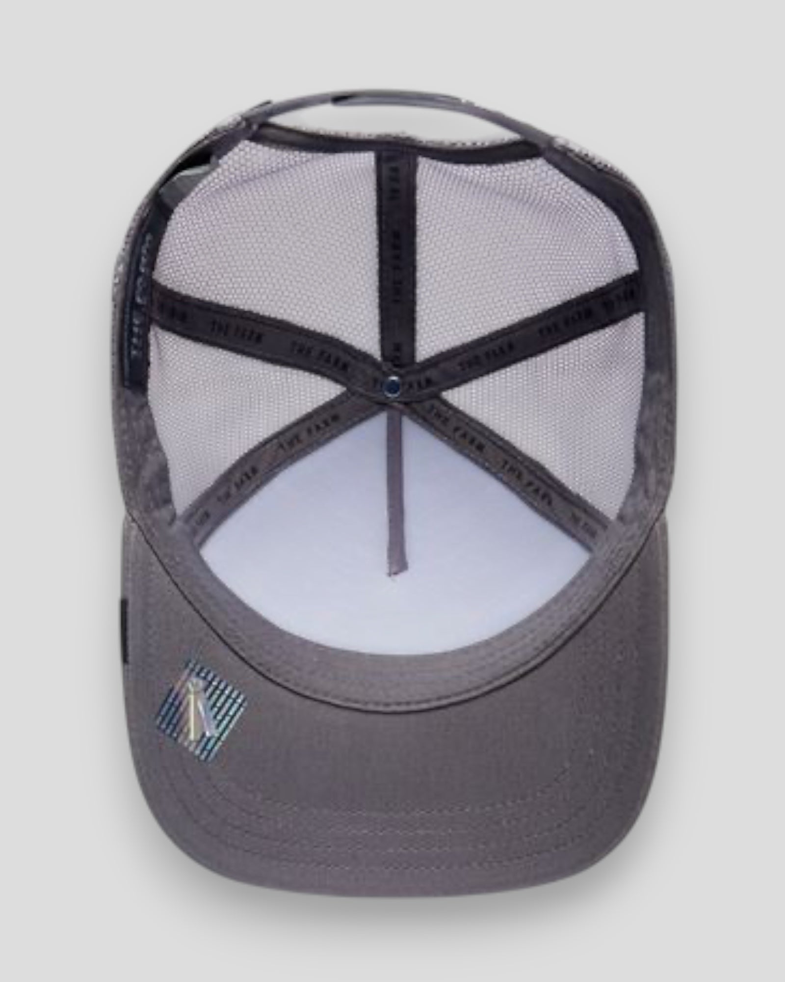 Panther Trucker Cap - Grey/Black
