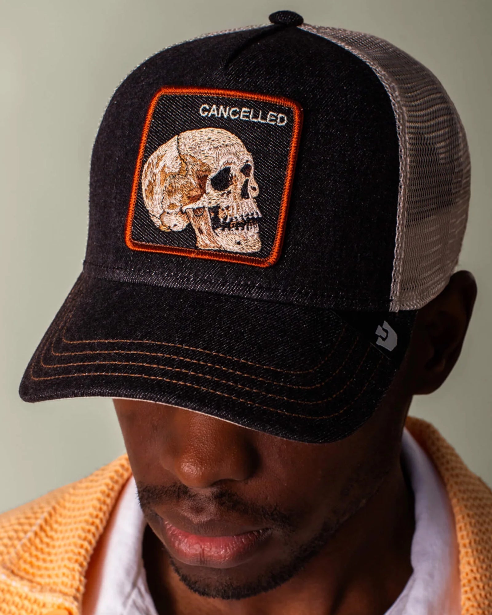 Denim Skull - Dark Denim