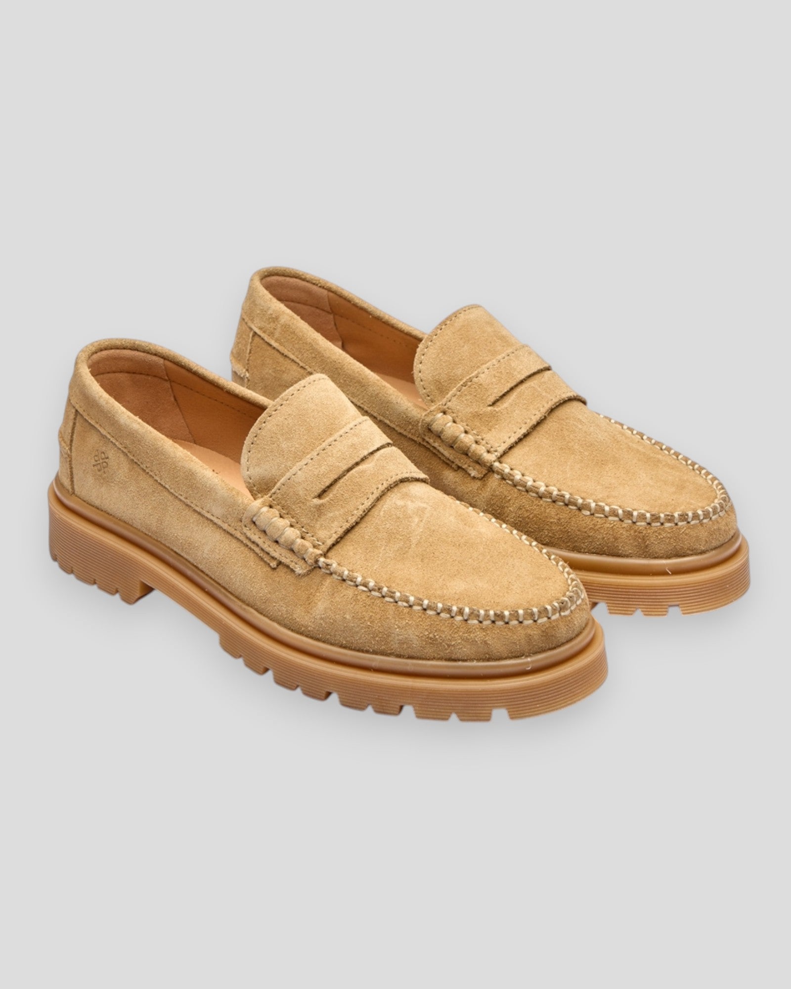Playboy Austin 6.0 Sand Suede men's casual shoes with tan suede uppers and stylish design.