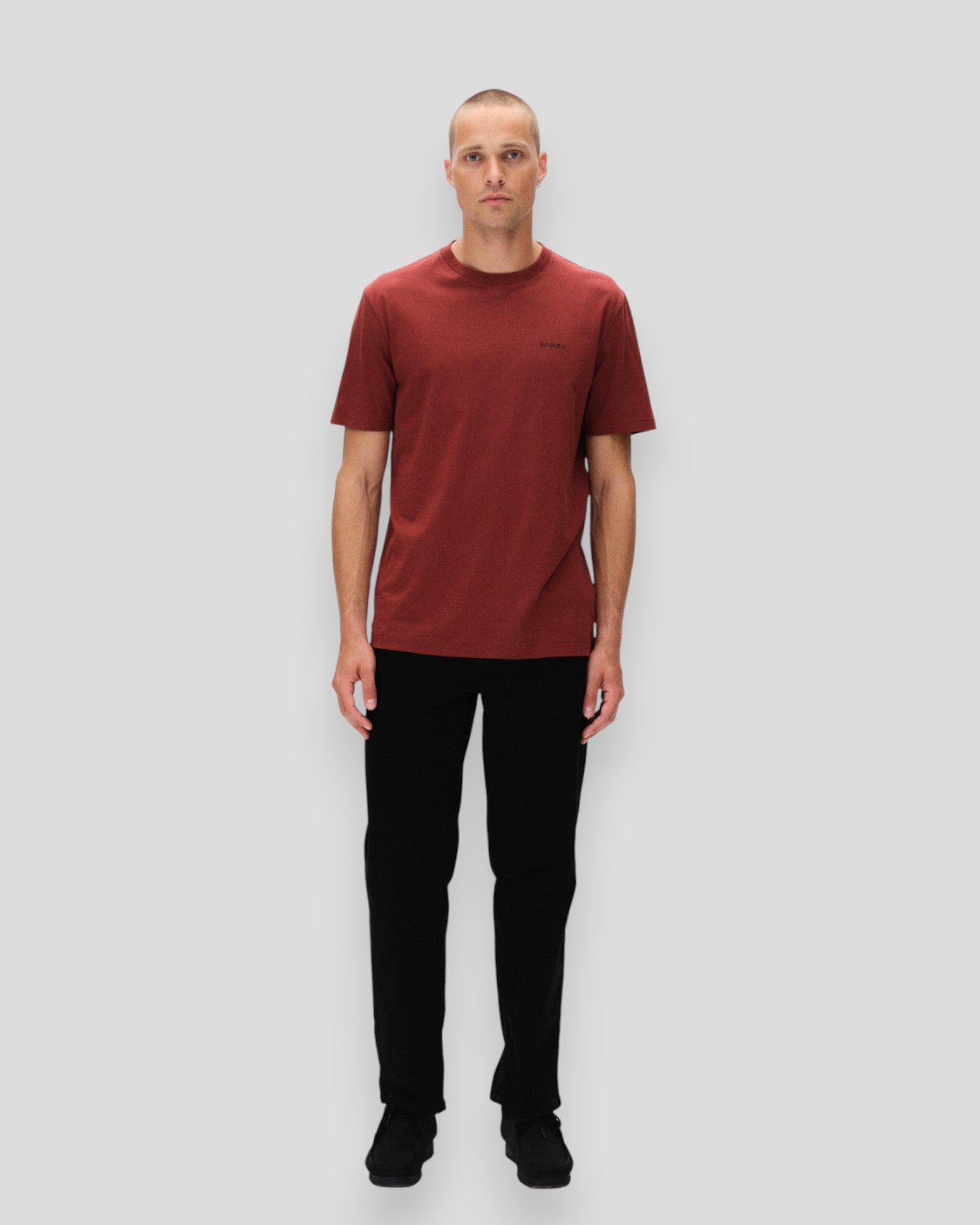 Dune Logo SS Gots - Red Russet