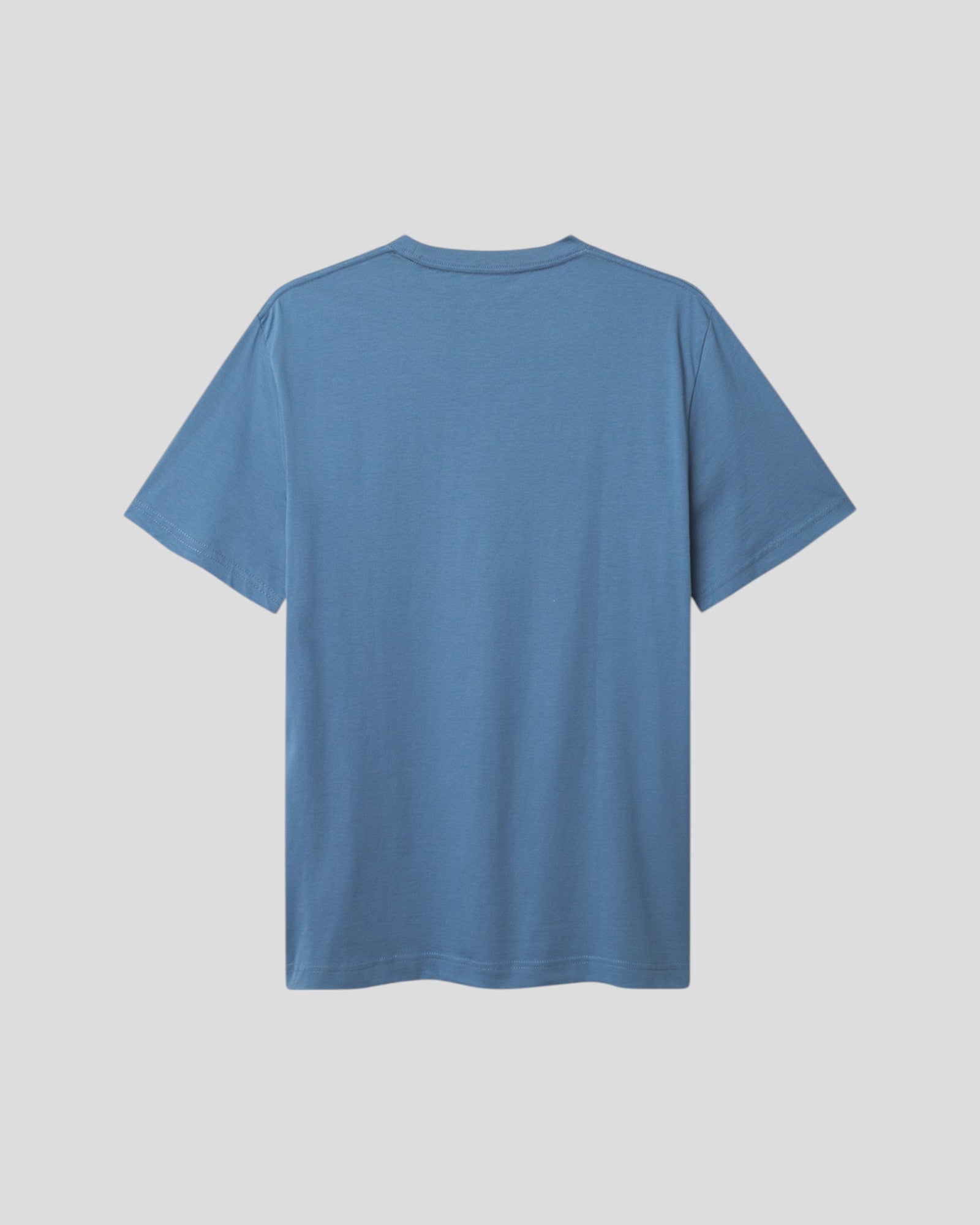 Gabba Dune Logo SS GOTS i Blue Horizon – en moderne t-shirt i økologisk bomuld, perfekt til casual styling med et diskret logo.
