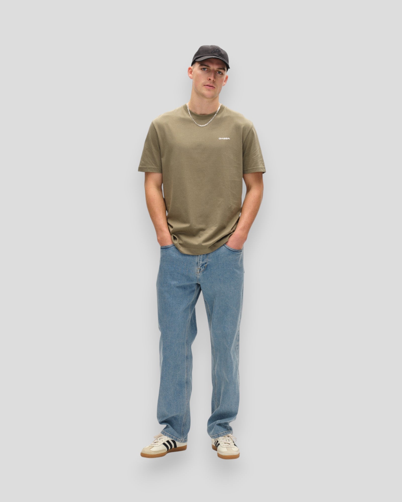 Dune Logo SS Gots - Deep Lichen Green