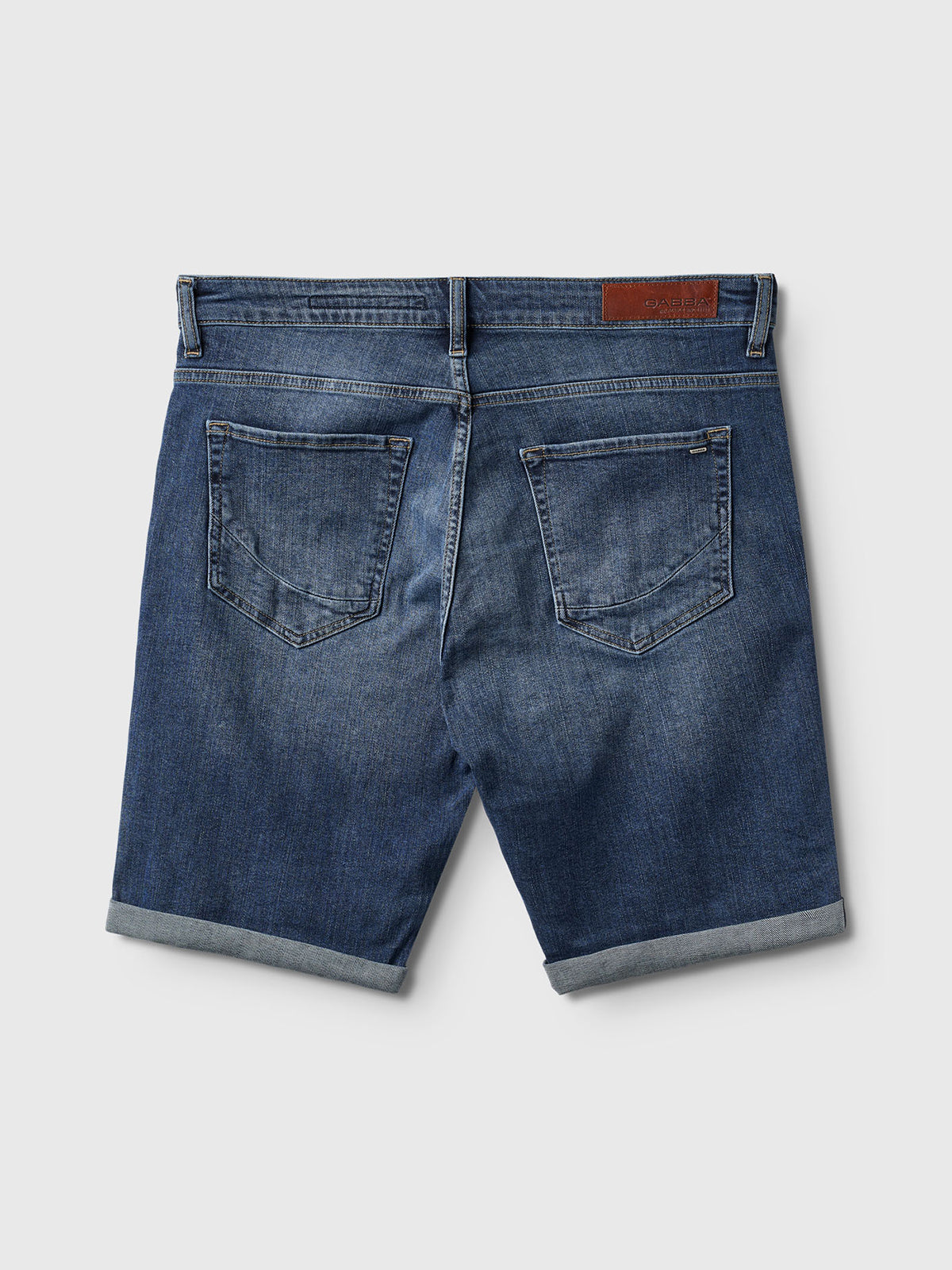 Markus K4664 Shorts - Mid Blue Denim