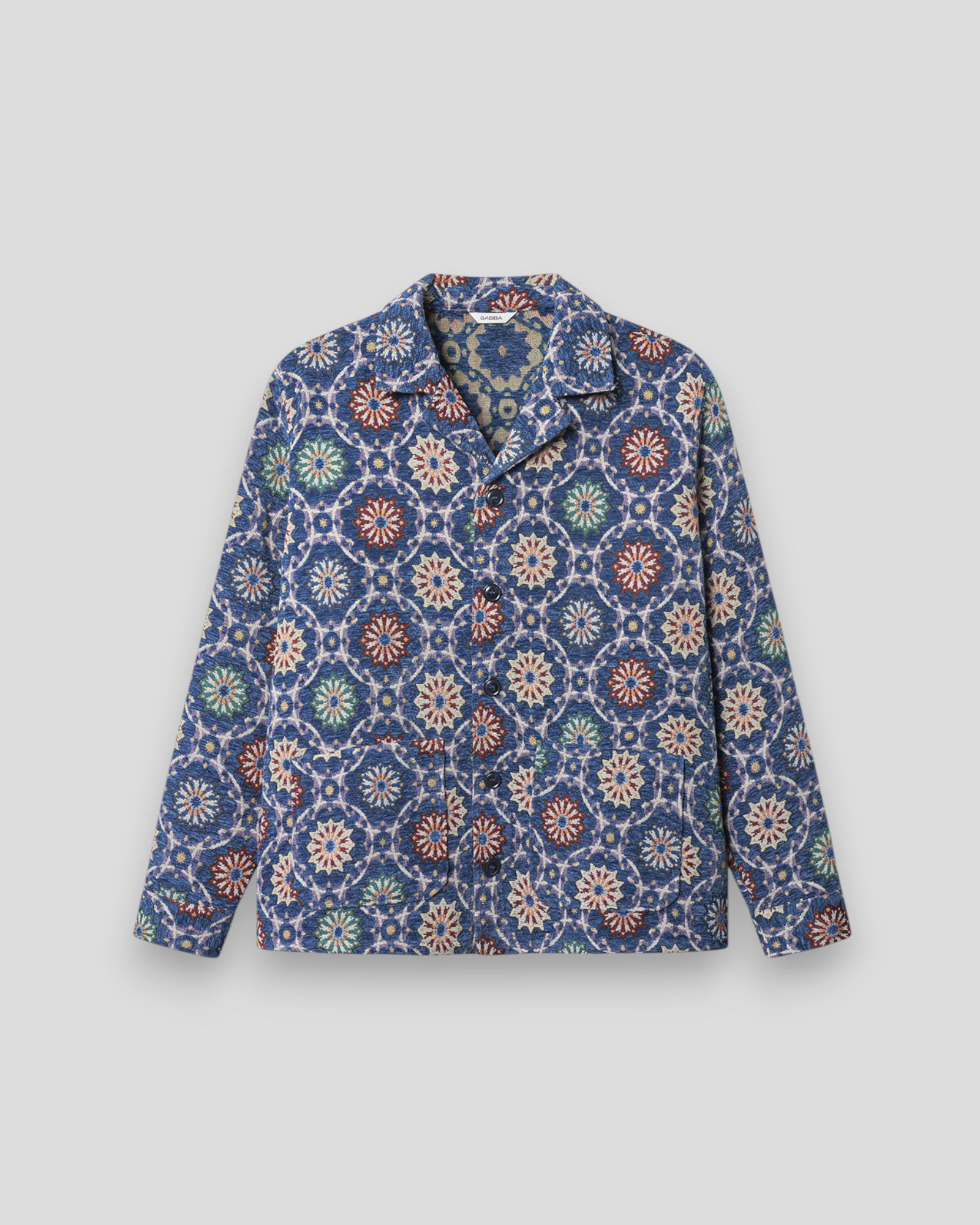 Simone Nava LS Overshirt - Multi Pattern