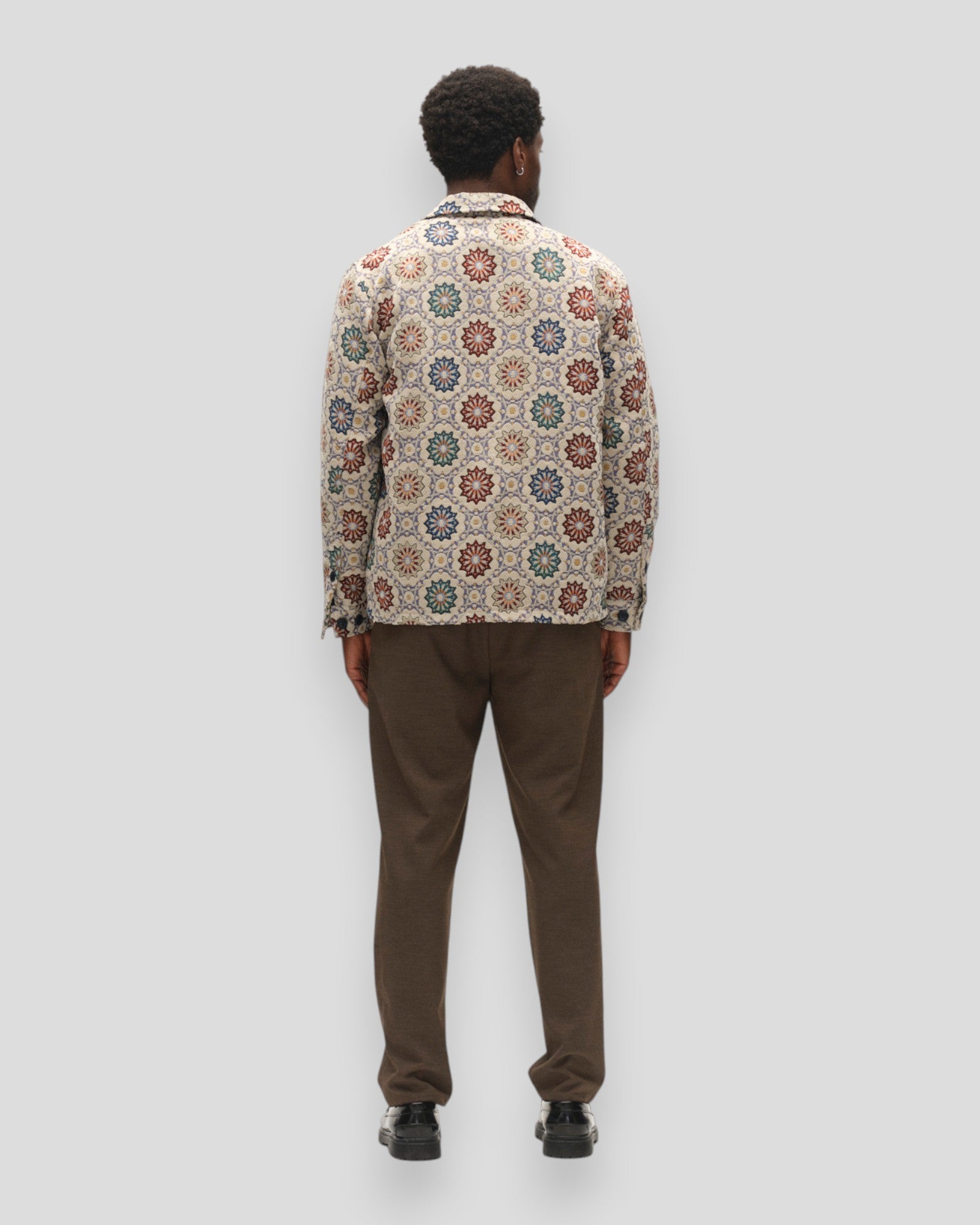 Simone Nava LS Overshirt - Birch