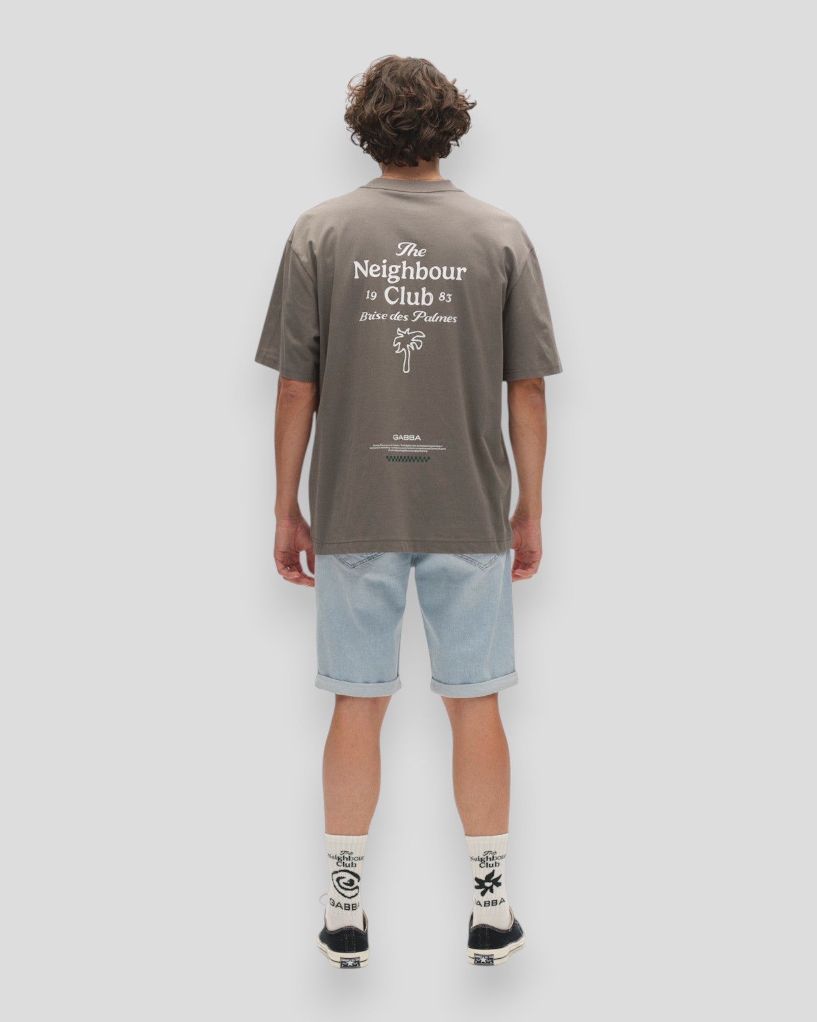 Markus Derby Shorts - Light Blue Denim