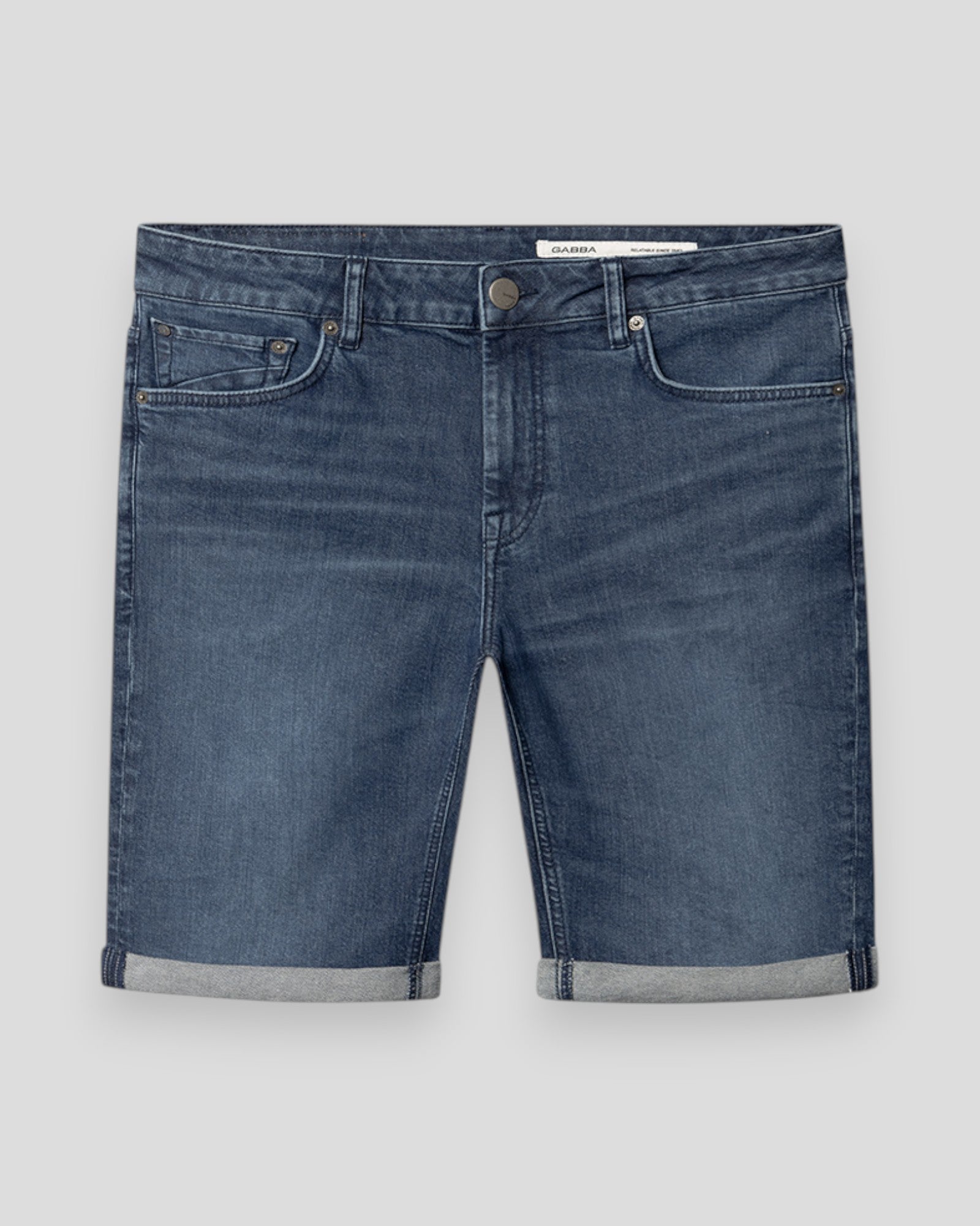 Markus Derby Shorts - Denim Wash