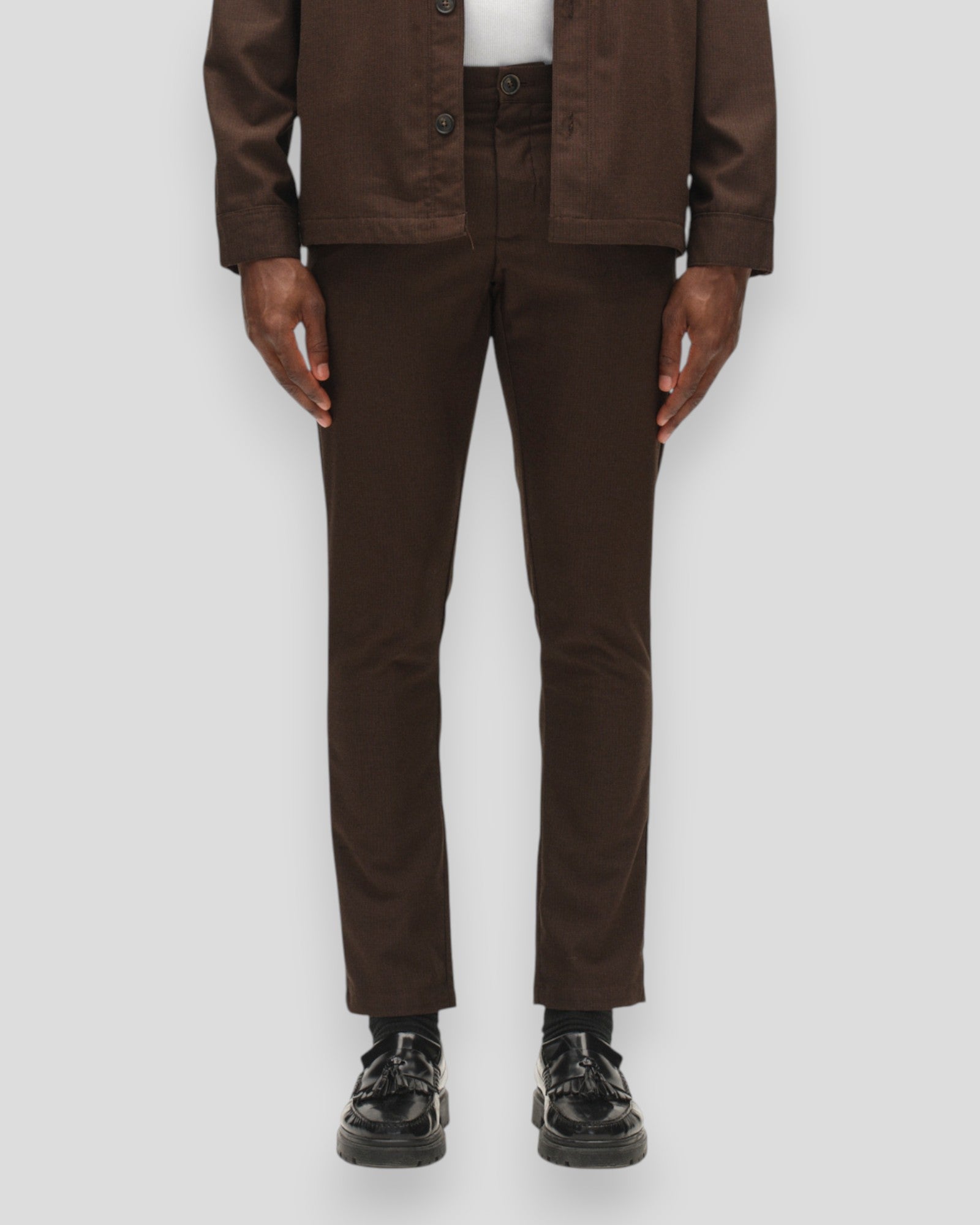 Paul Deme Pant - Brown Slate