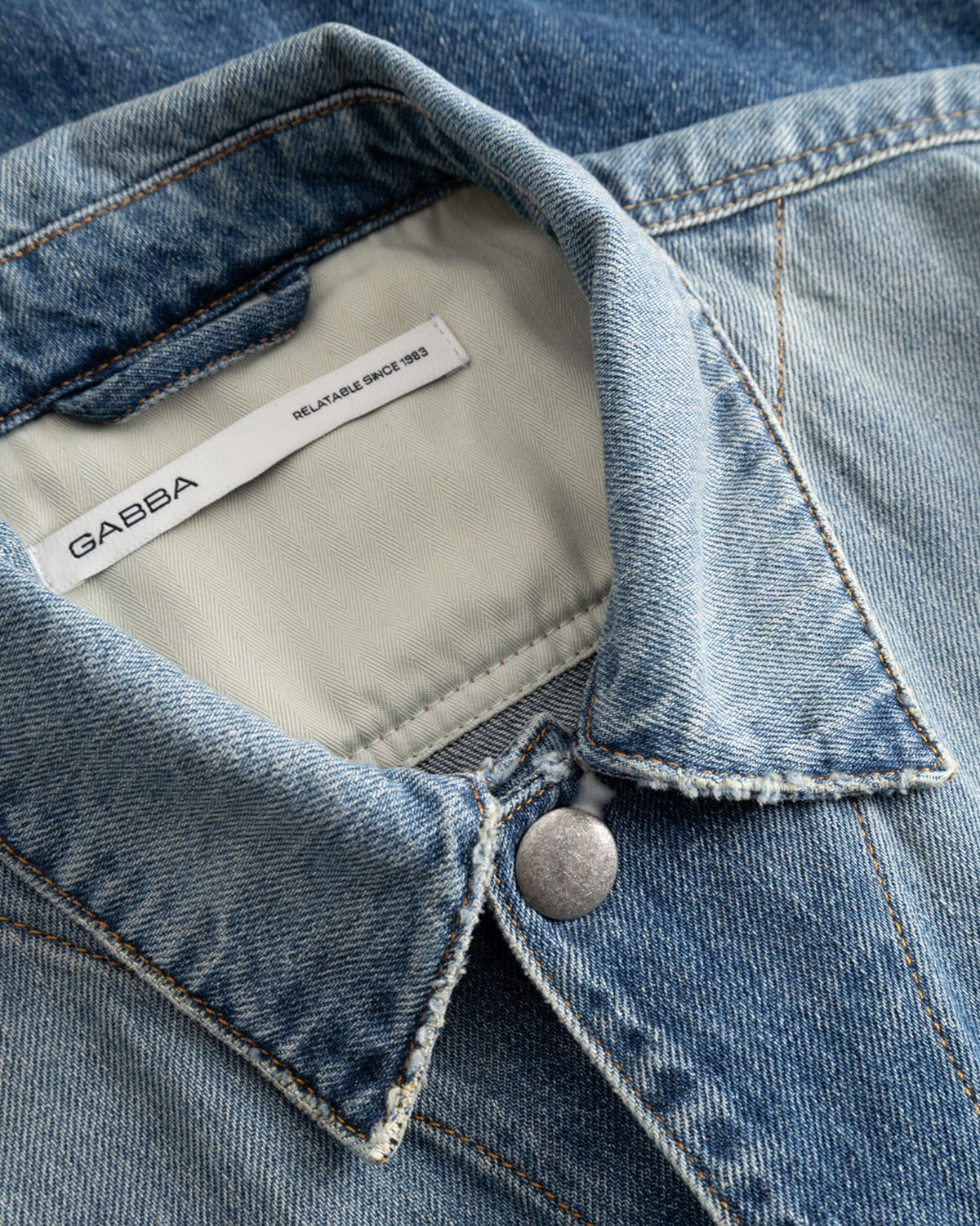 Beta Wolv DS0004 LS Overshirt - Dark Blue Denim