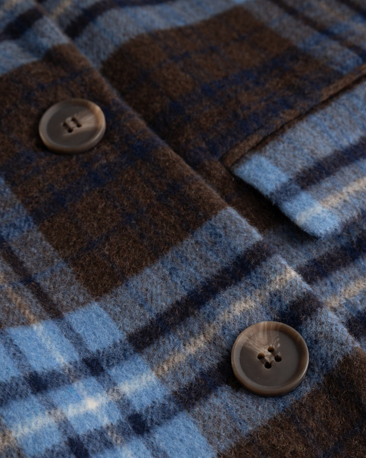 N-Jaci Coat - Daliyah Blue Check