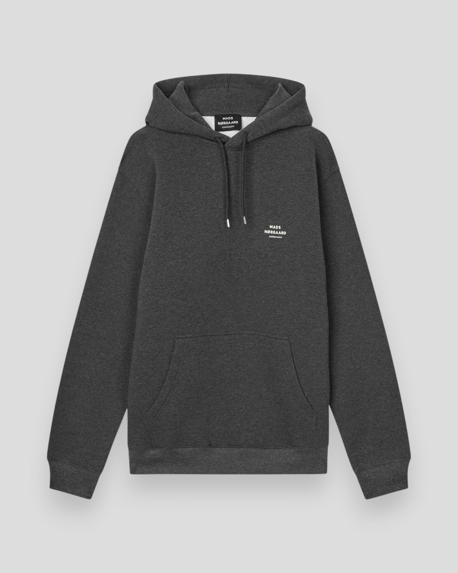 Standard Hoodie Logo Sweat - Dark Grey Melange
