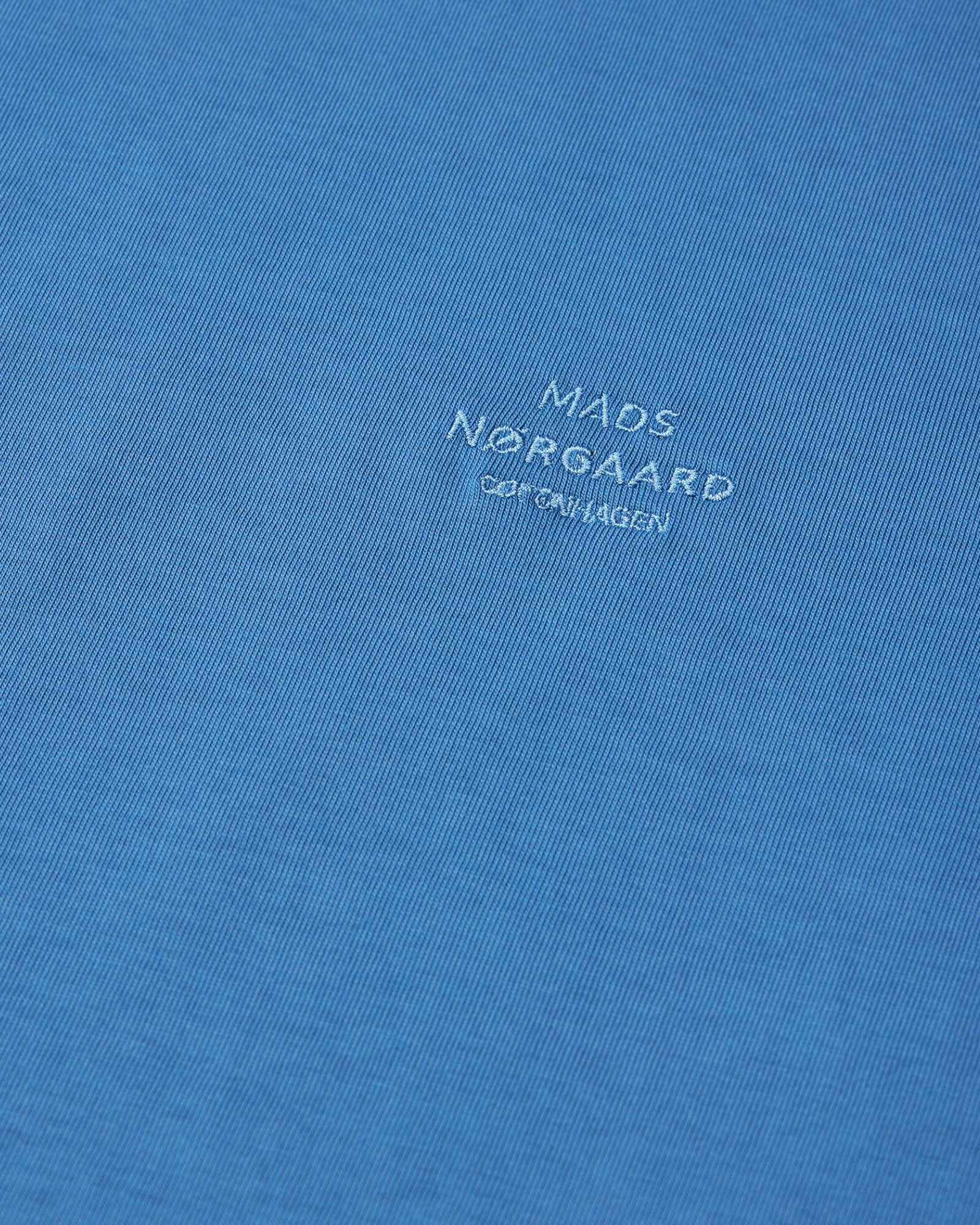 Cotton Jersey Frode Logo Tee FAV - Bright Cobalt