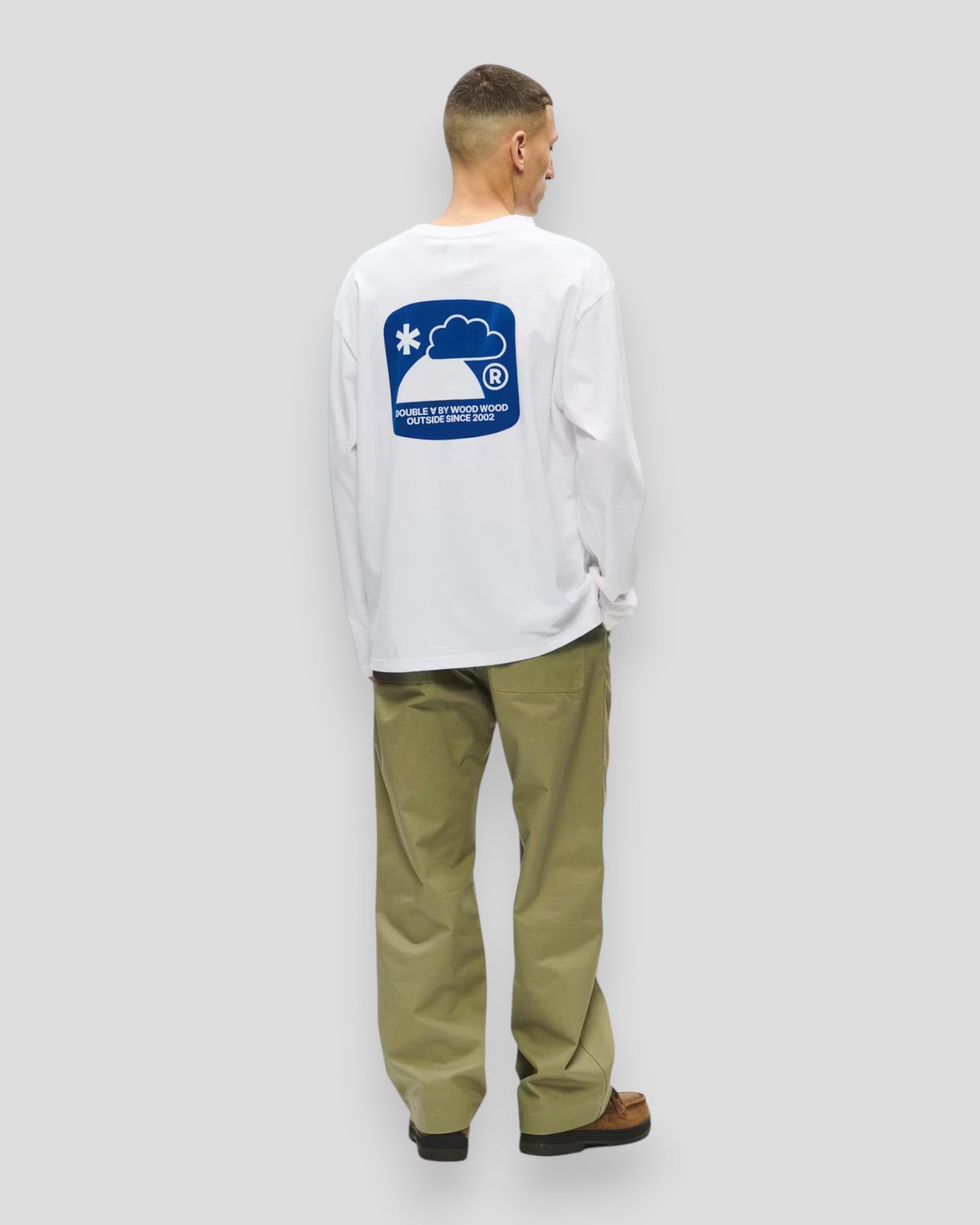 Liam Outsider LS Tee - Bright White
