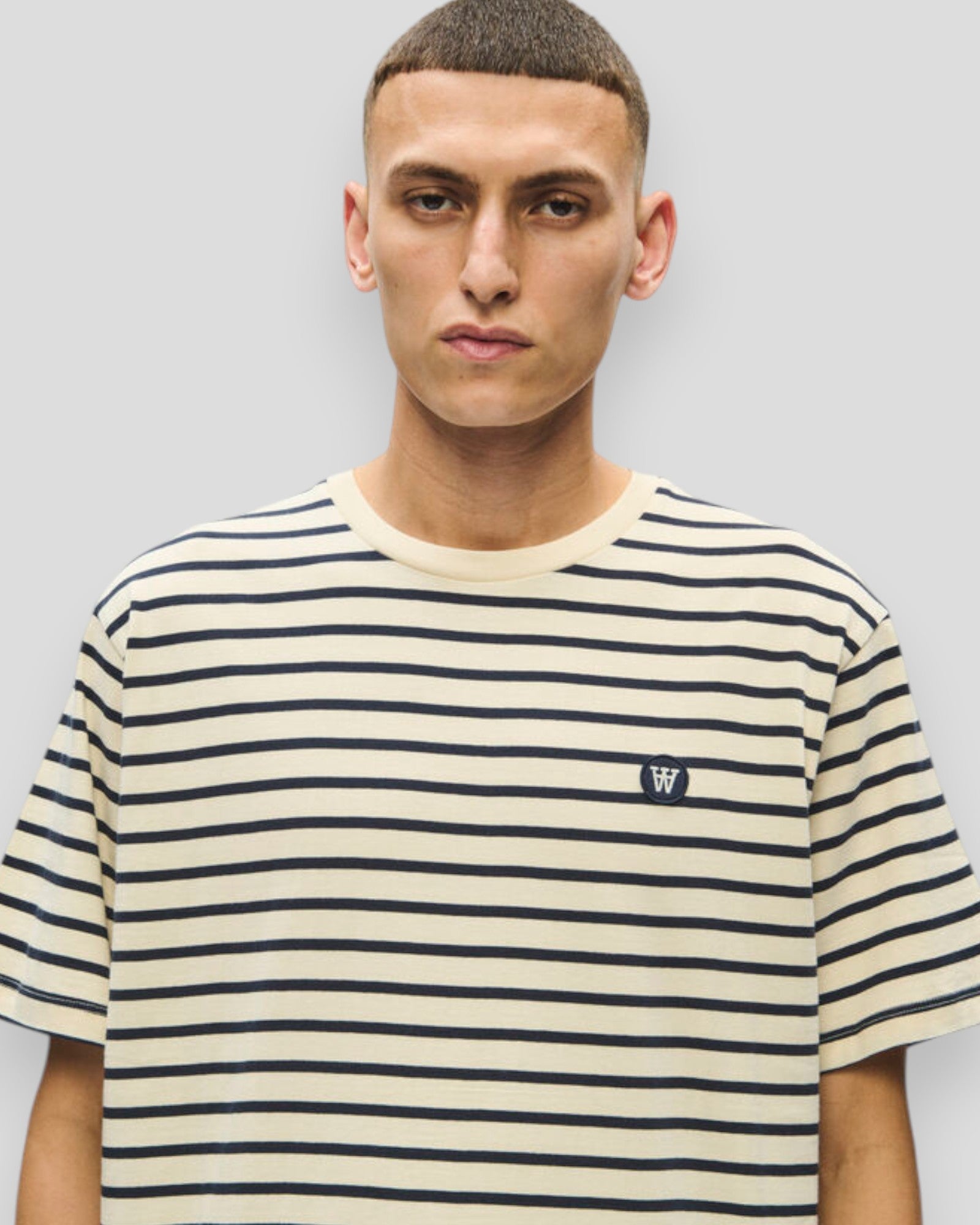 Ace Stripe Tee - Outer Space