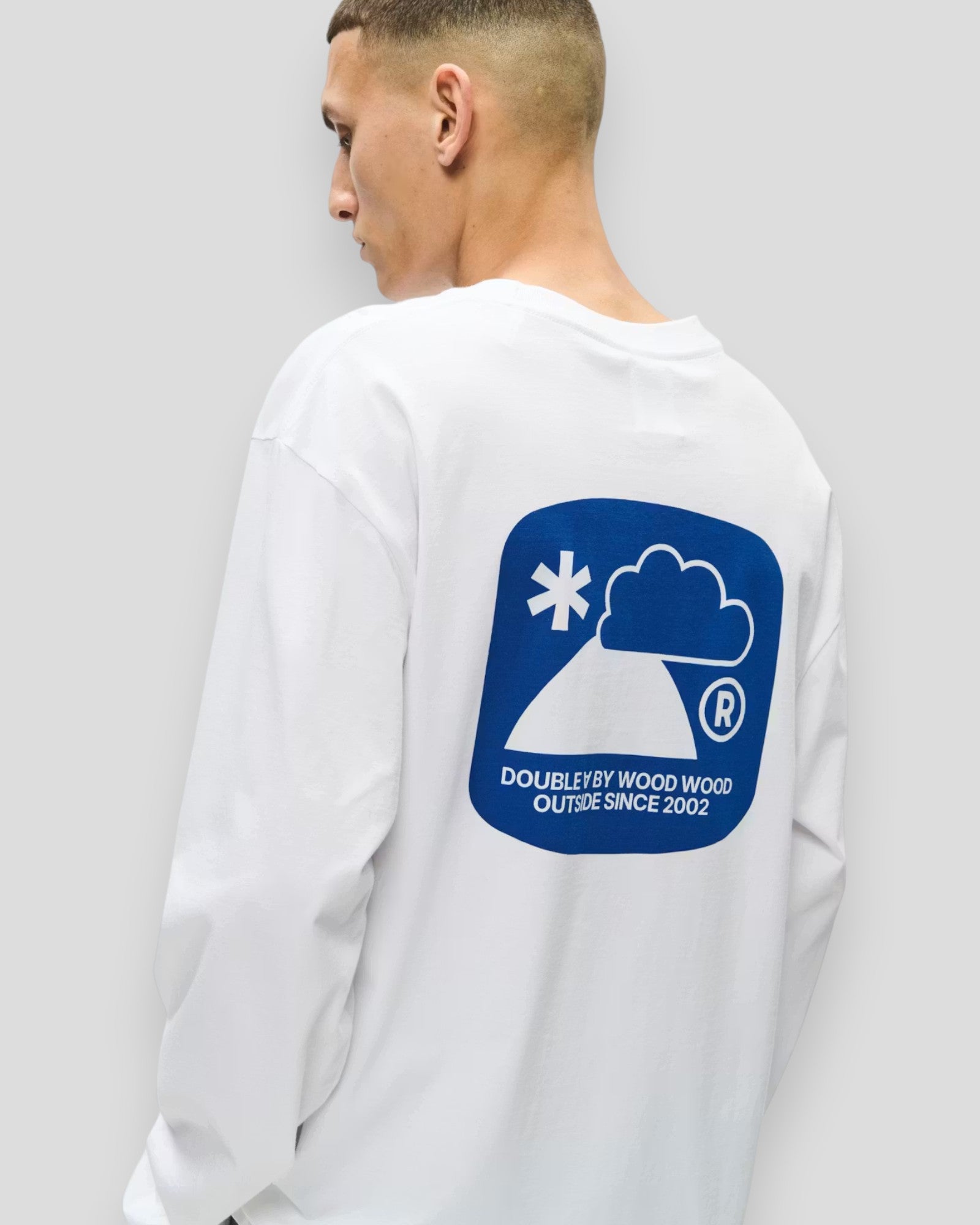 Liam Outsider LS Tee - Bright White