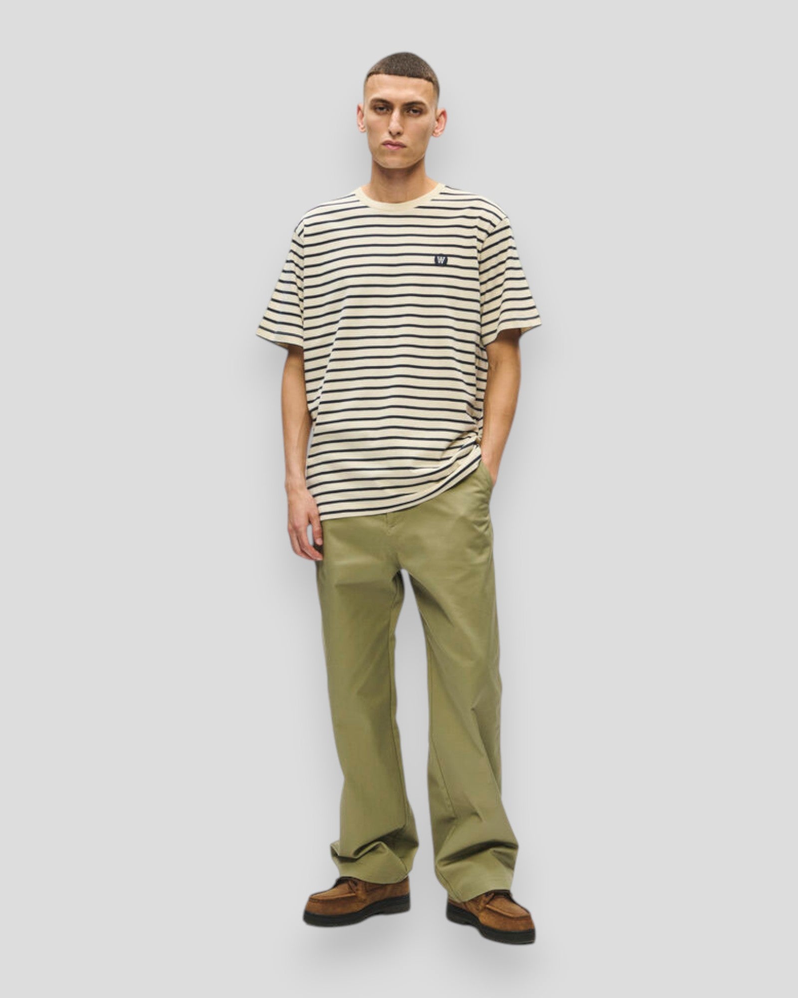 Ace Stripe Tee - Outer Space