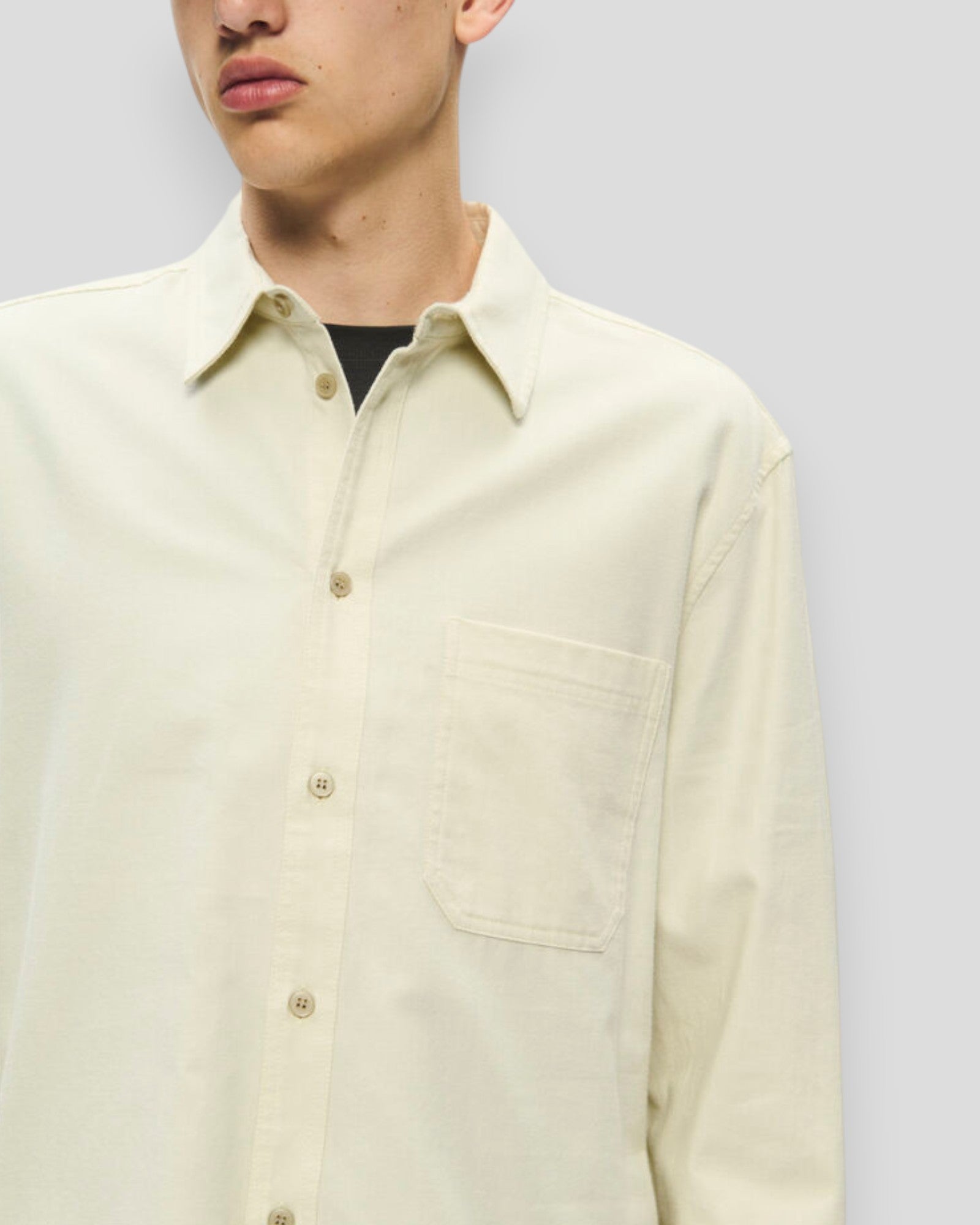 Adrian Shirt - Silver Birch