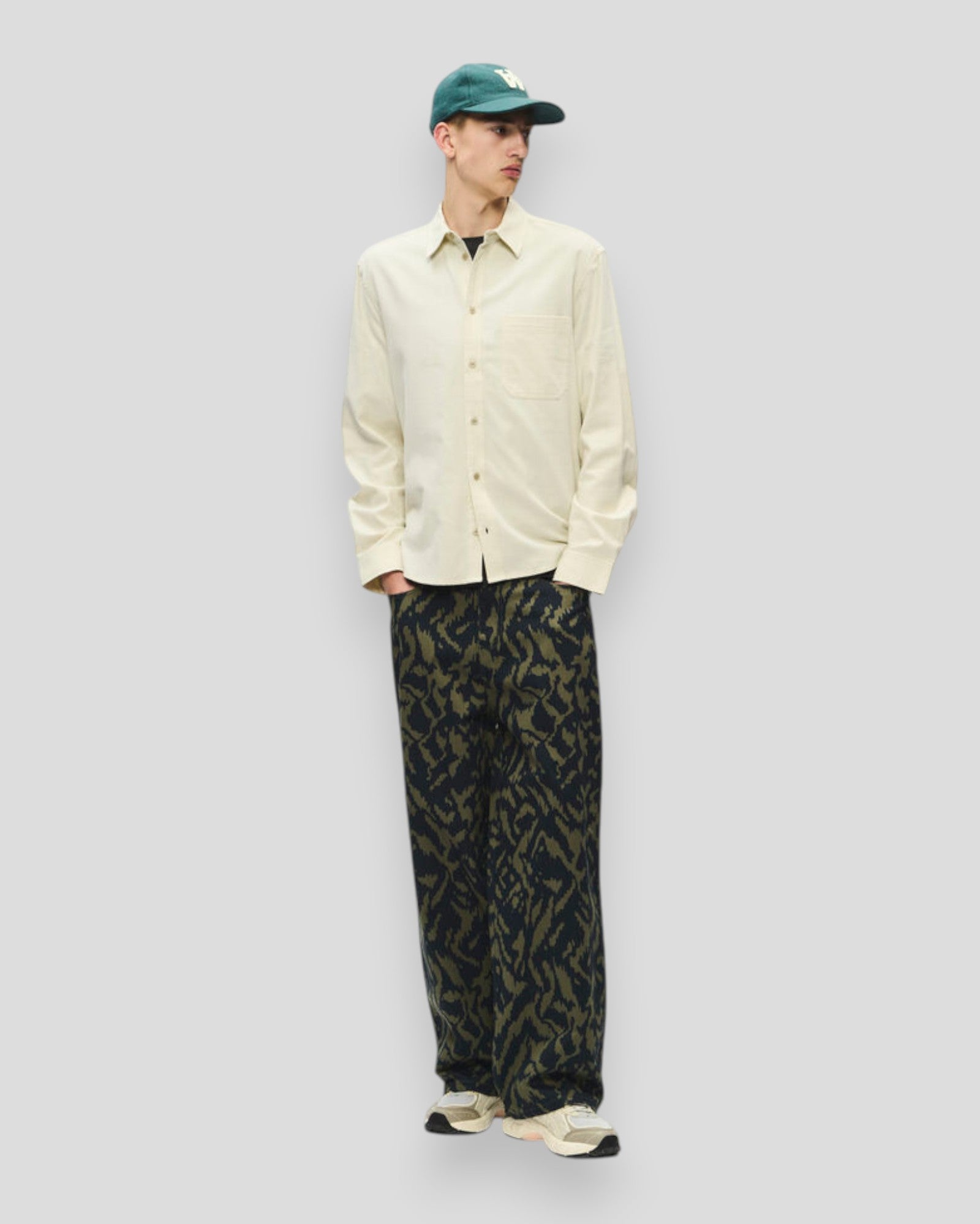 Adrian Shirt - Silver Birch