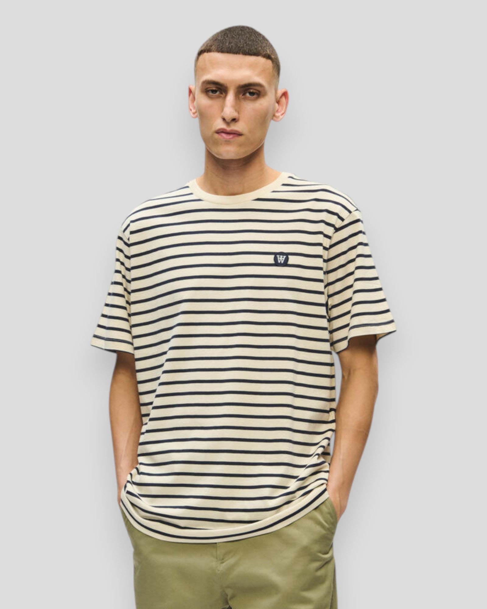 Ace Stripe Tee - Outer Space