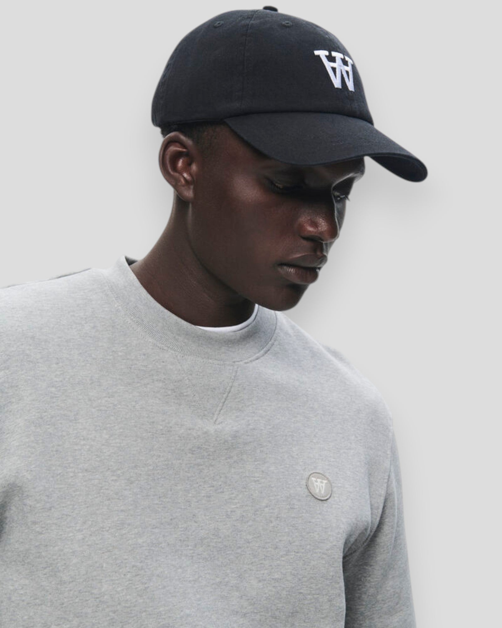 Tye Sweatshirt - Light Melange Grey