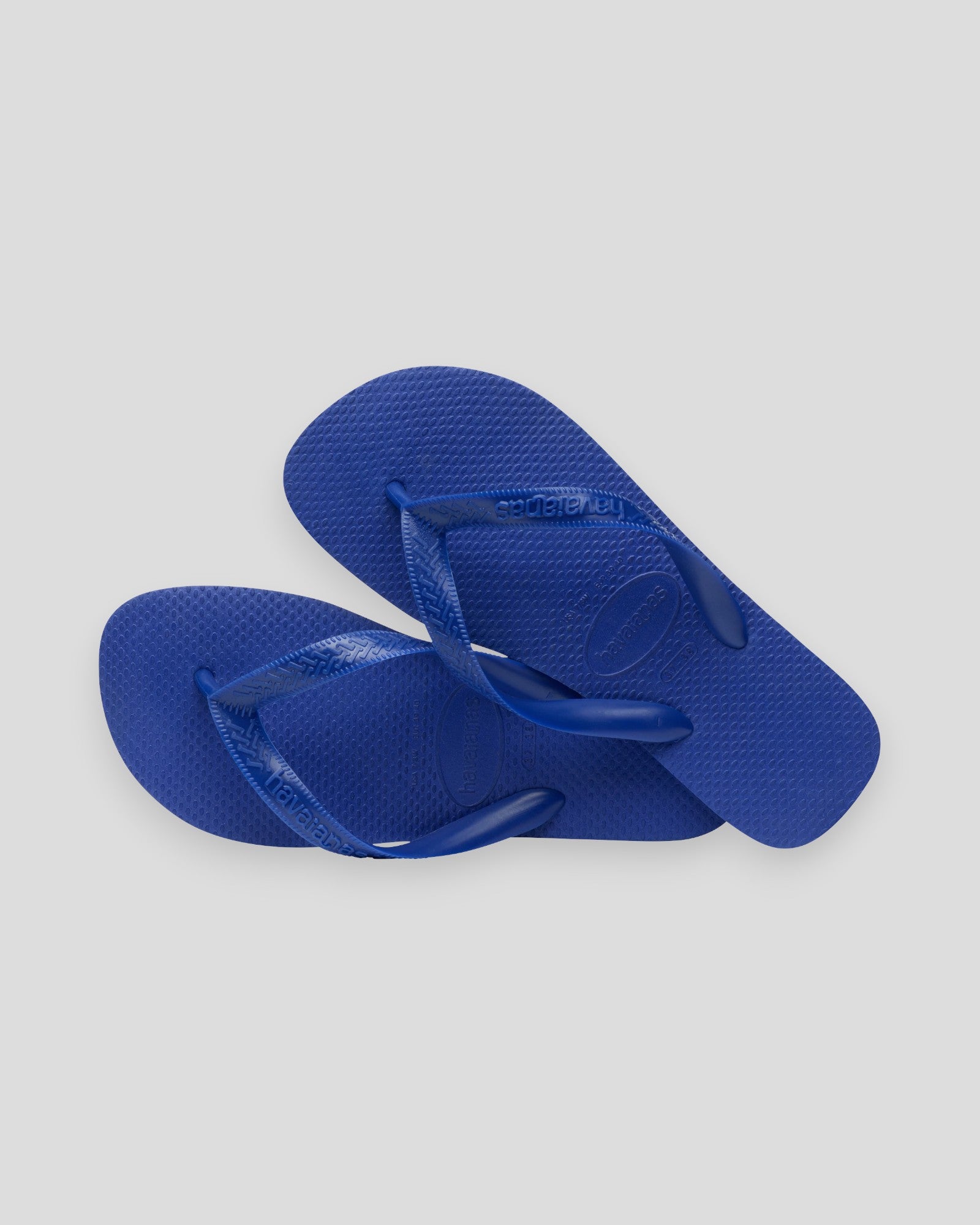 Havaianas marine blå damesandaler med åbent fodtøj og justerbar rem, sommerstil og komfortabel pasform.