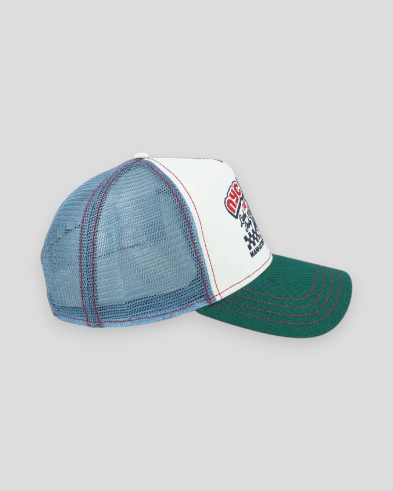 Trucker Cap Pizza - Green/Offwhite