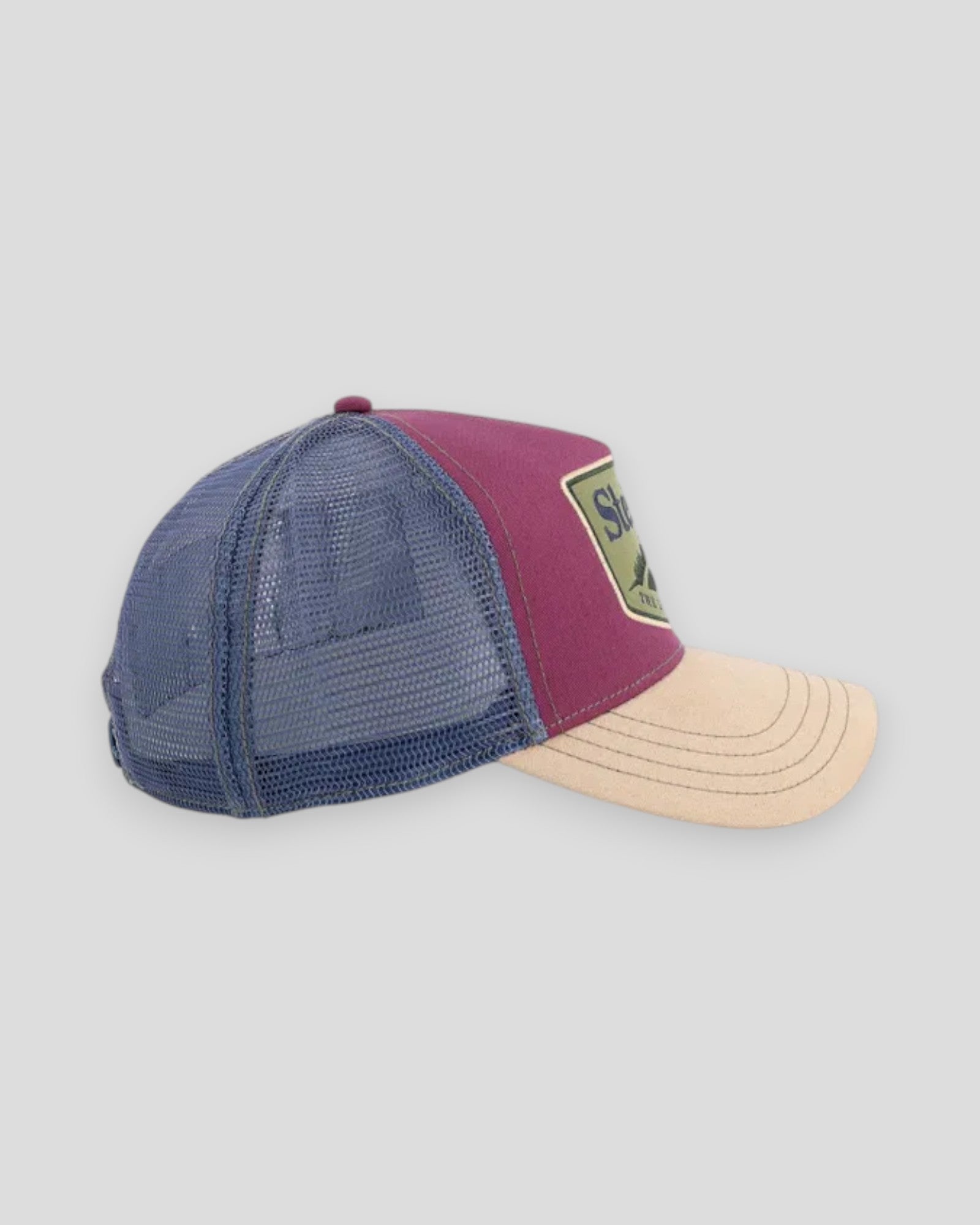 Trucker Cap Explorer Co. - Beige/Bordeaux
