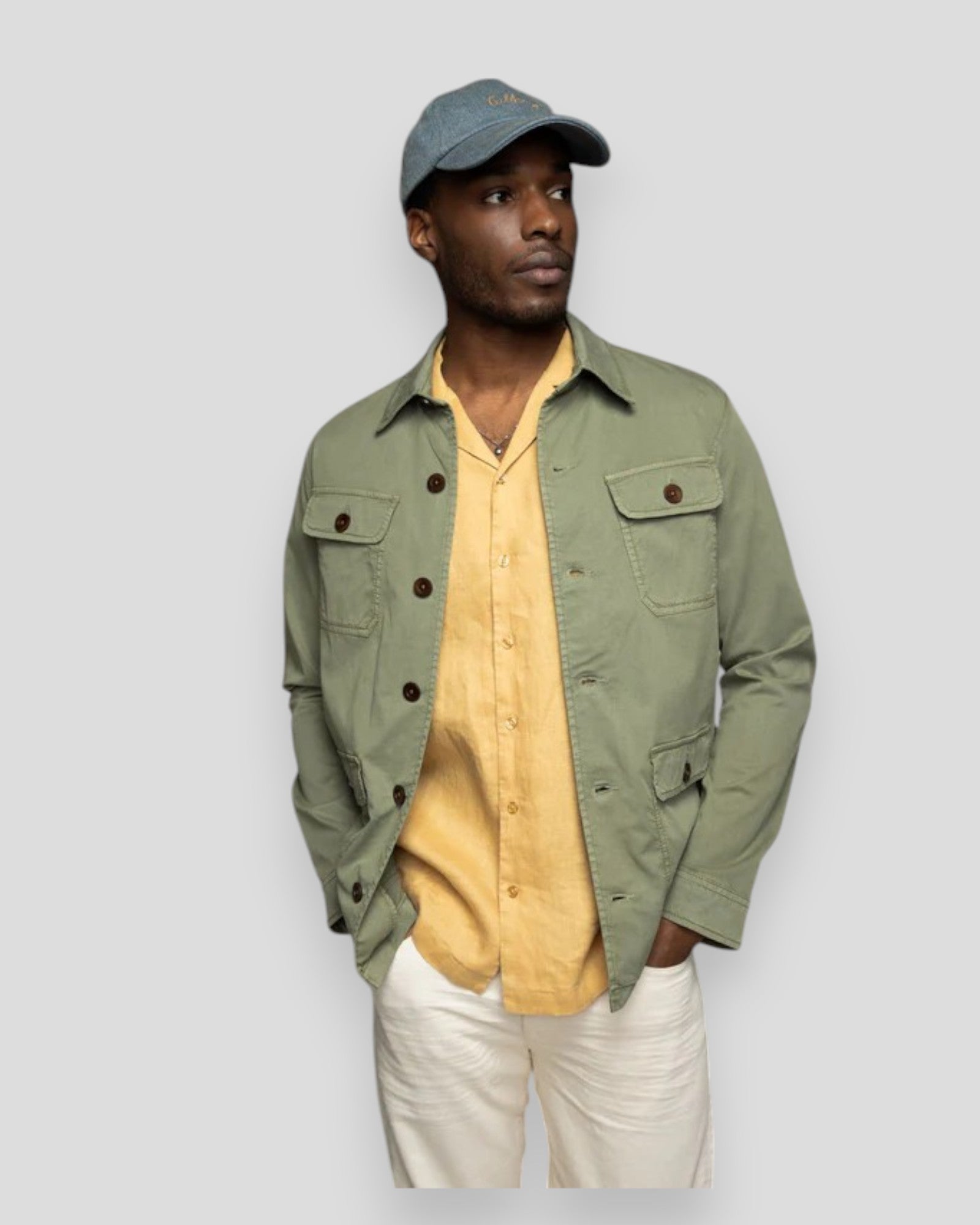 Dam Darwin Field Jacket - Olive Green