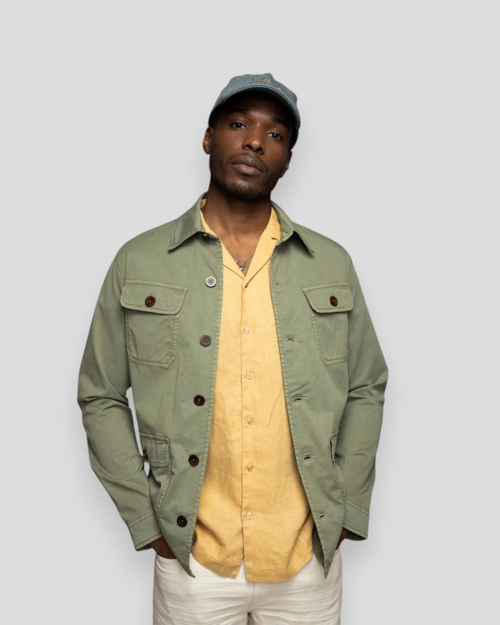 Dam Darwin Field Jacket - Olive Green