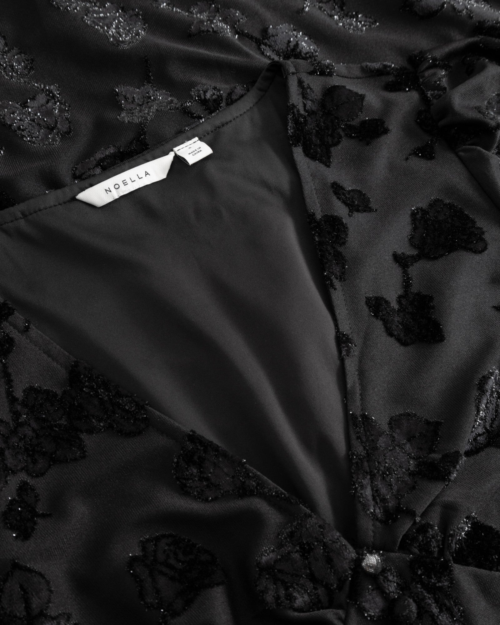 N-Lilith Maxi Dress - Black