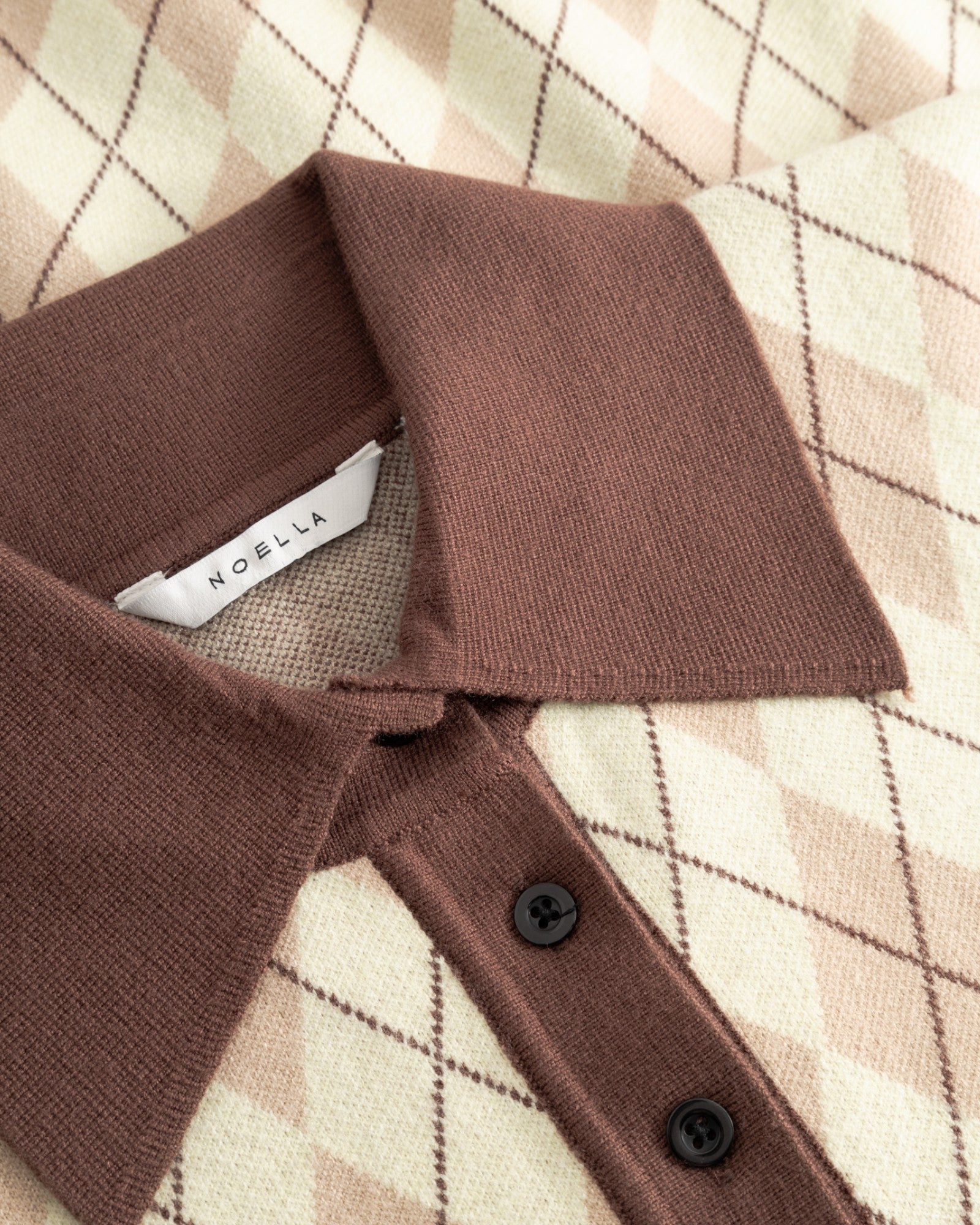 N-Makayla Knit - Diya Yellow Check