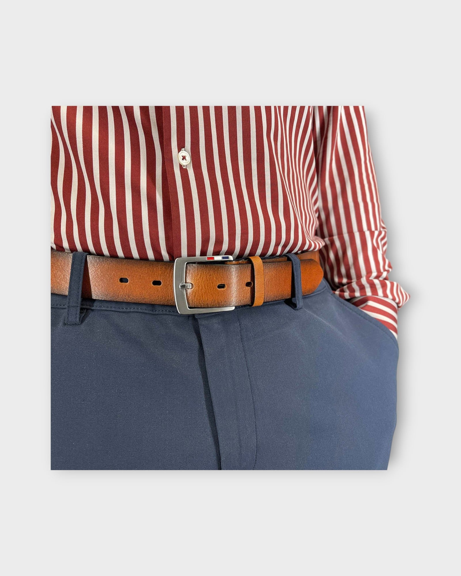 6769/35 Belt - Cognac