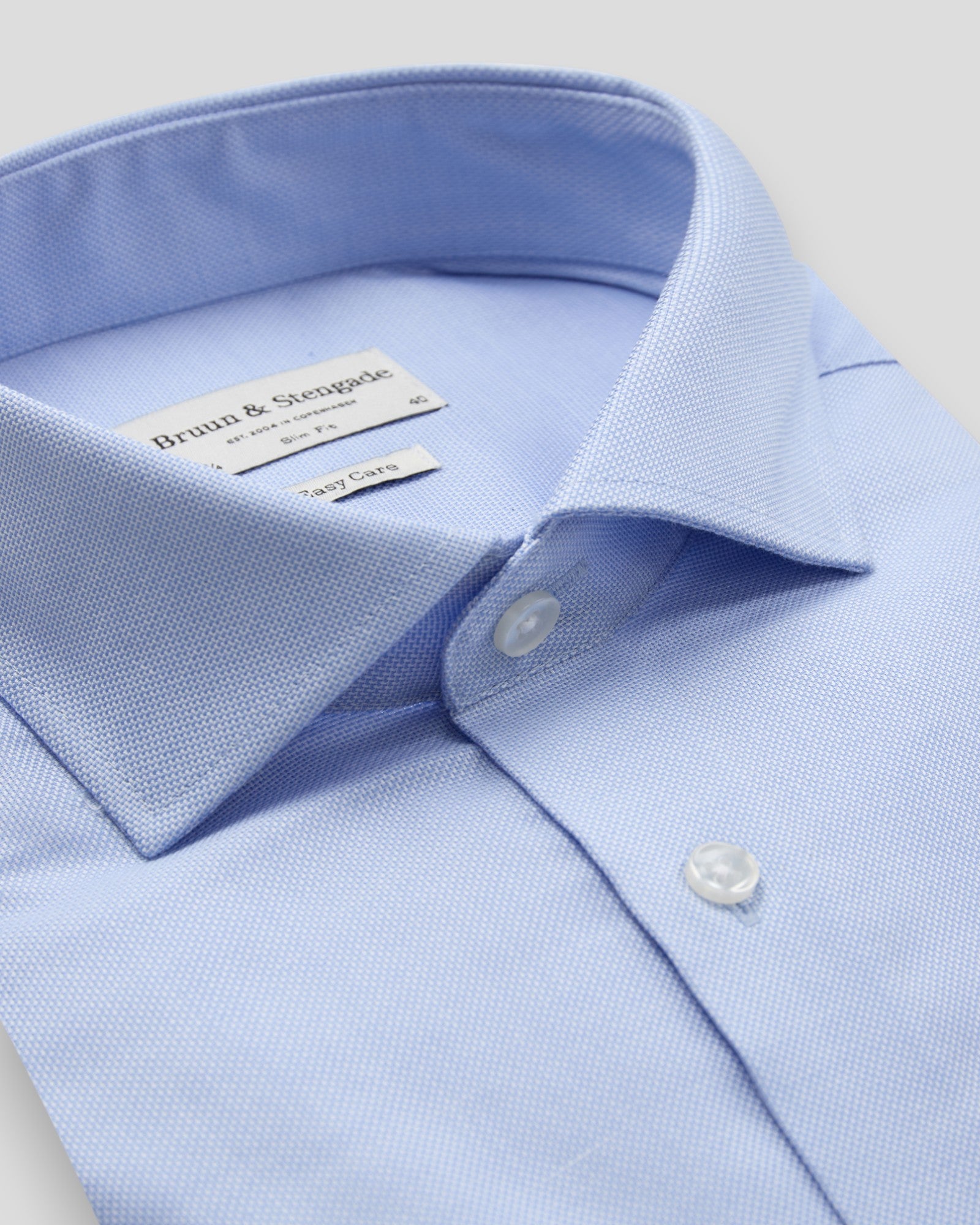 Borut Slim Fit Shirt - Light Blue