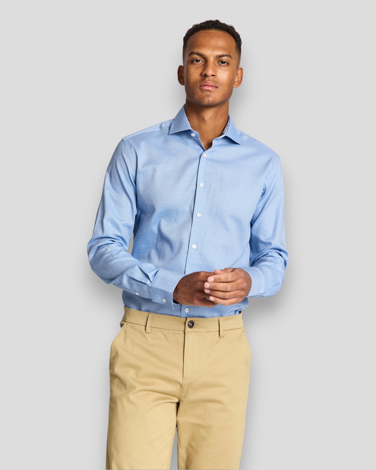 Gilberto Modern Fit Shirt - Blue