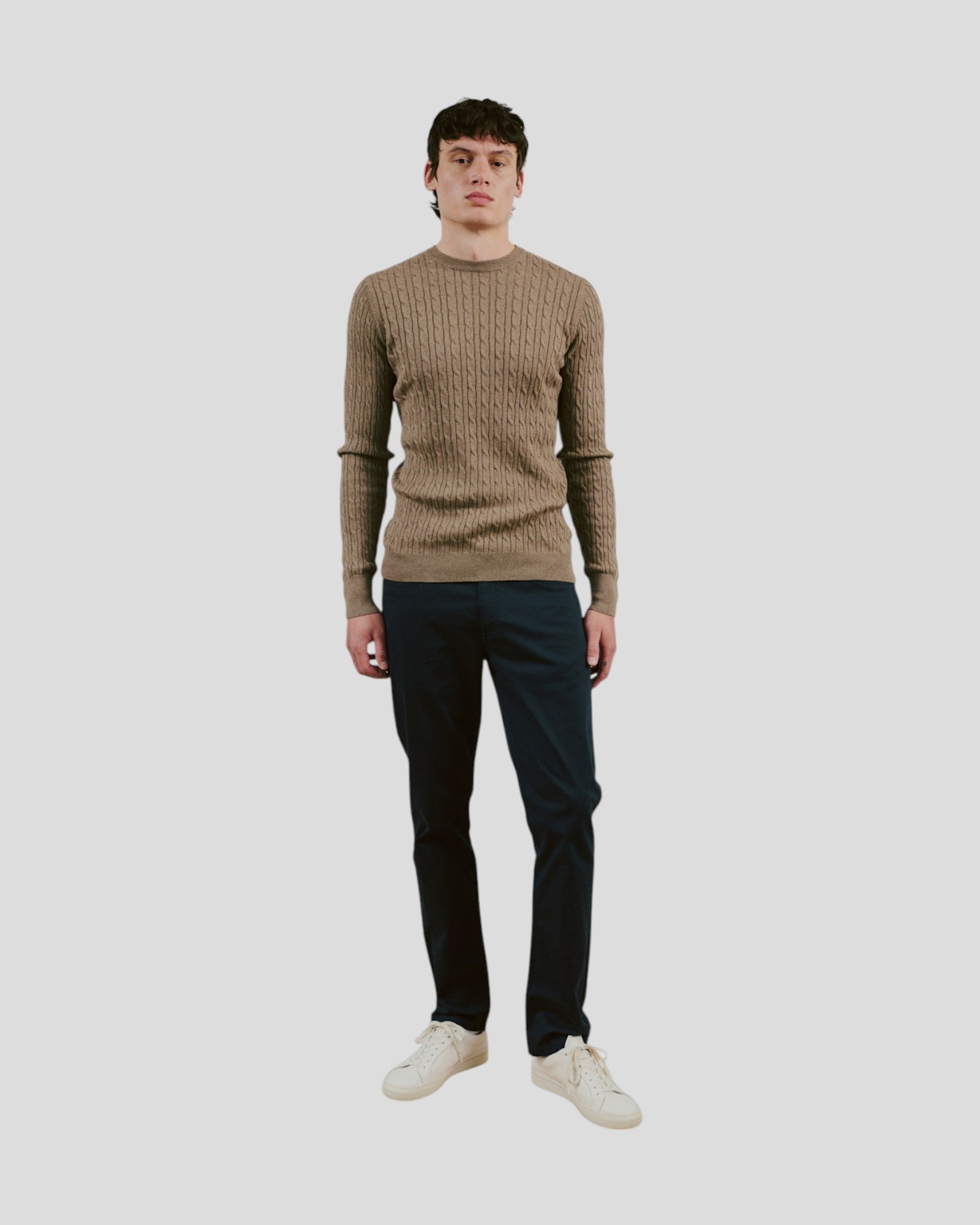 Guizchou Regular Fit Knitwear - Brown