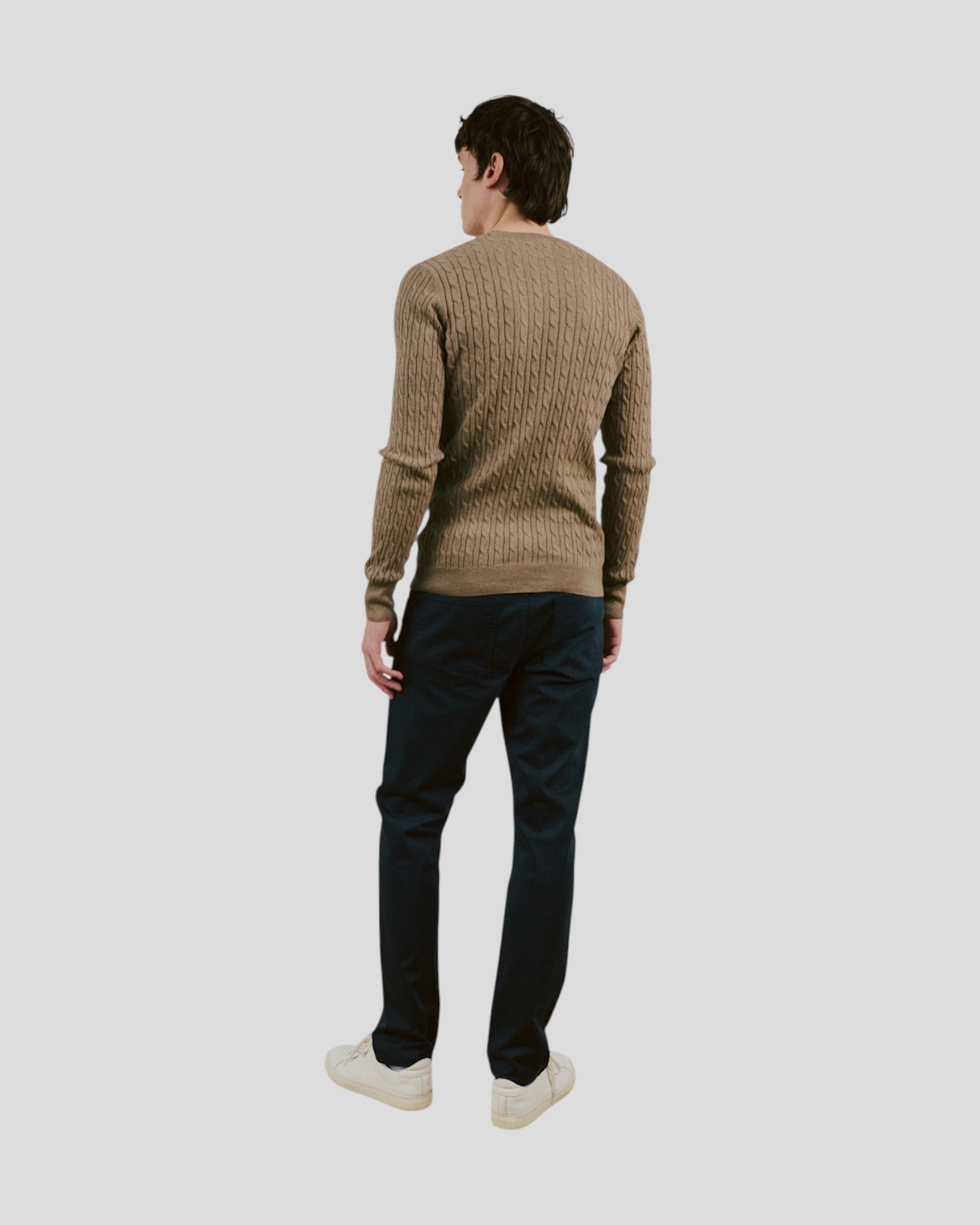 Guizchou Regular Fit Knitwear - Brown