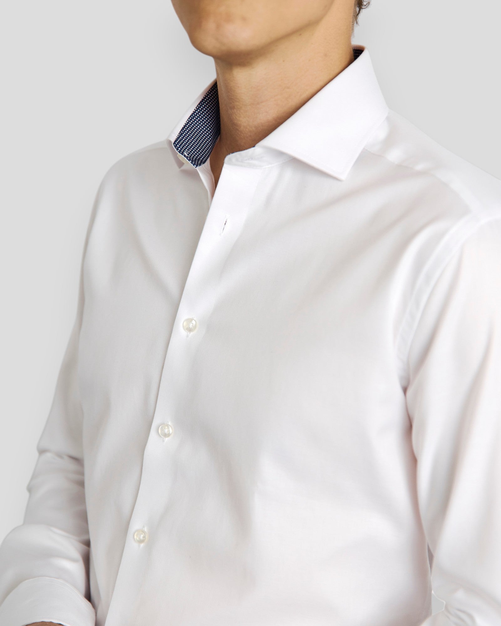 Hader Slim Fit Shirt - White