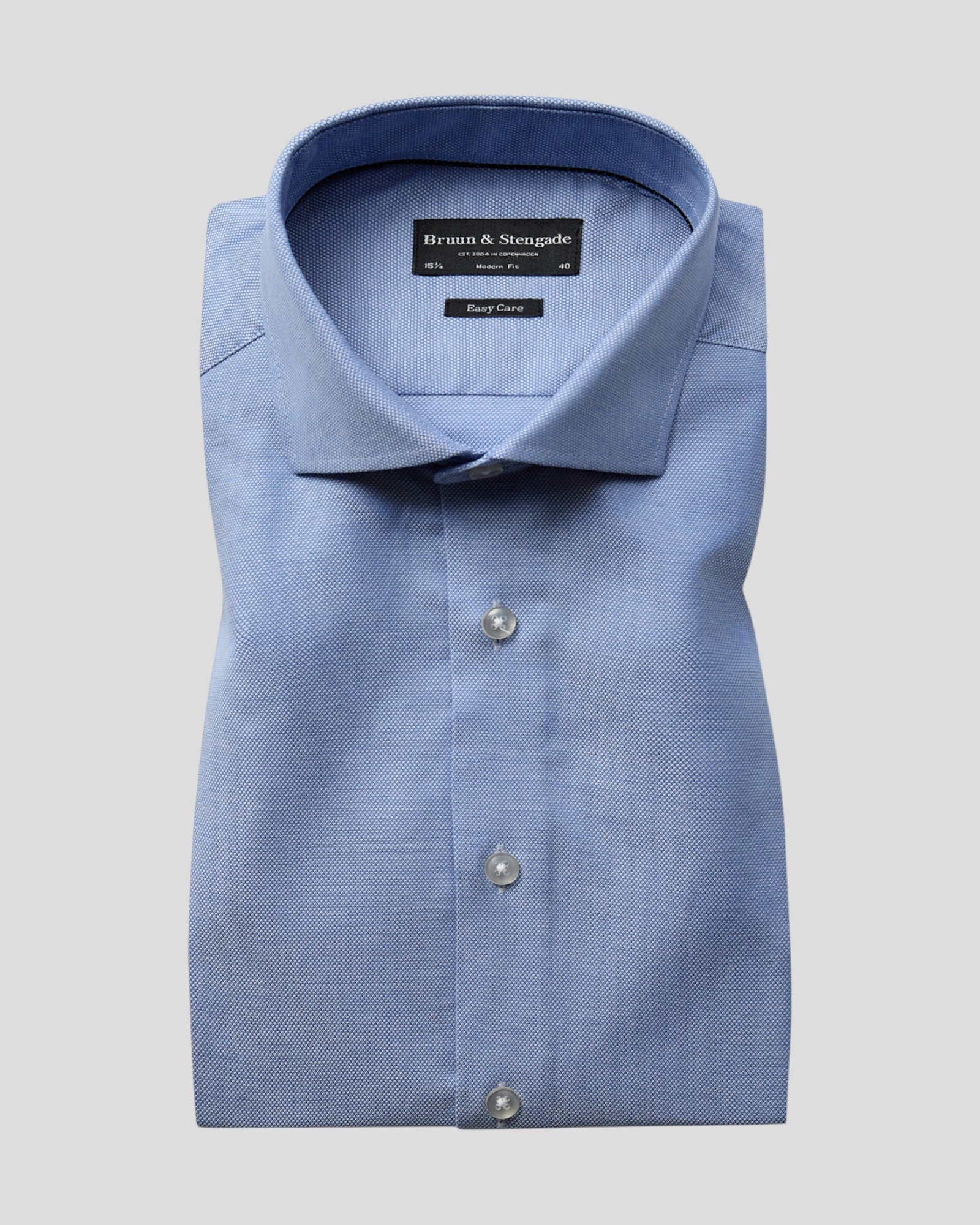 Herge Modern Fit Shirt - Light Blue