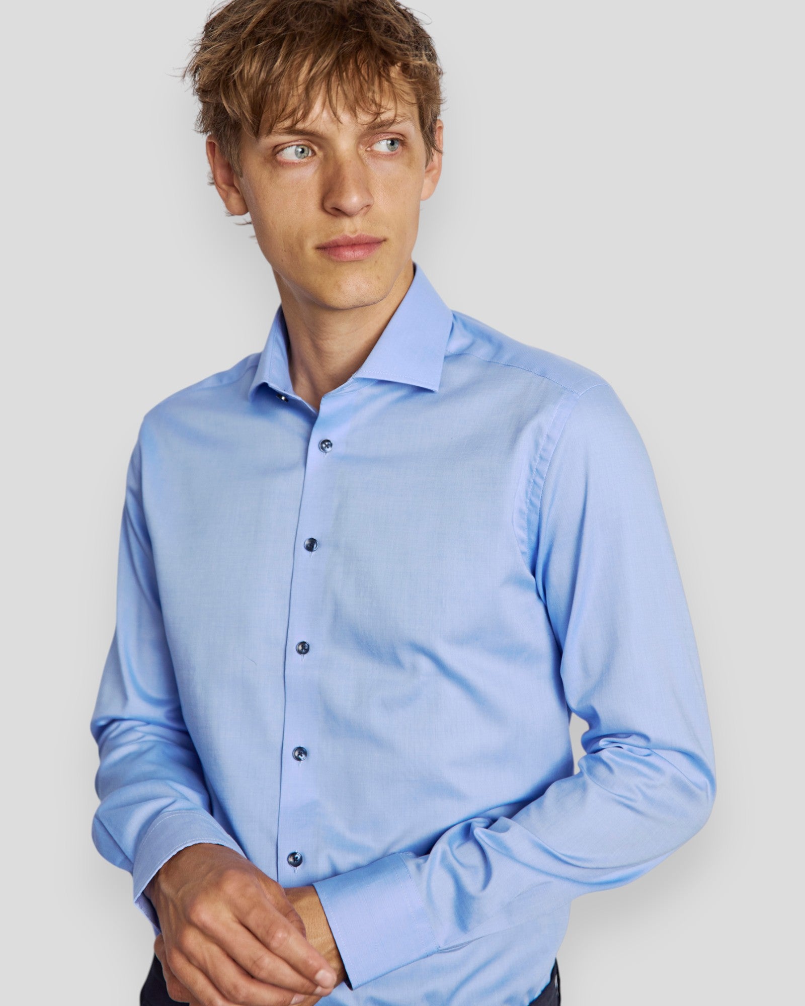 Juan Modern Fit Shirt - Blue
