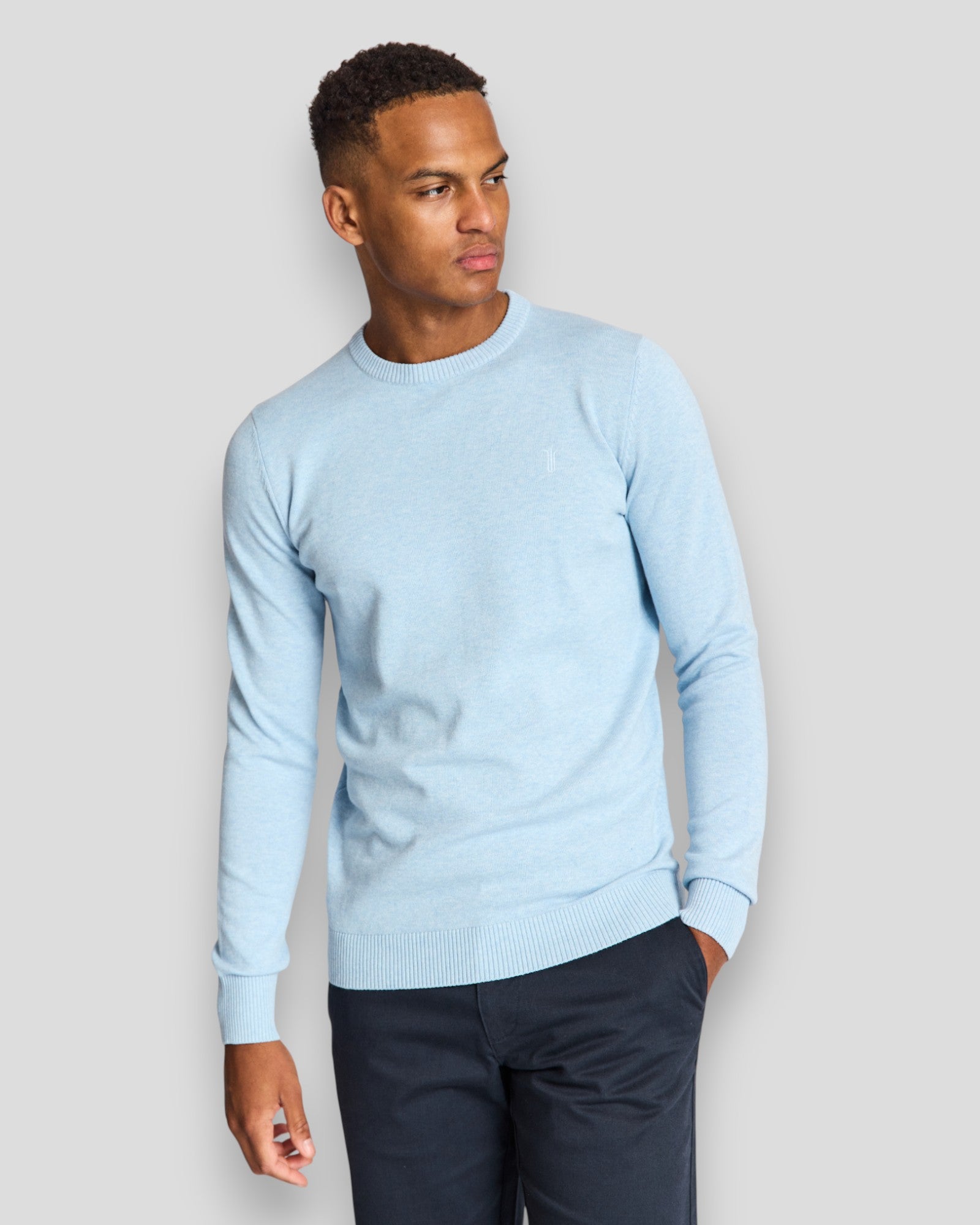 Jupiter Regular Fit Spring Knitwear - Light Blue