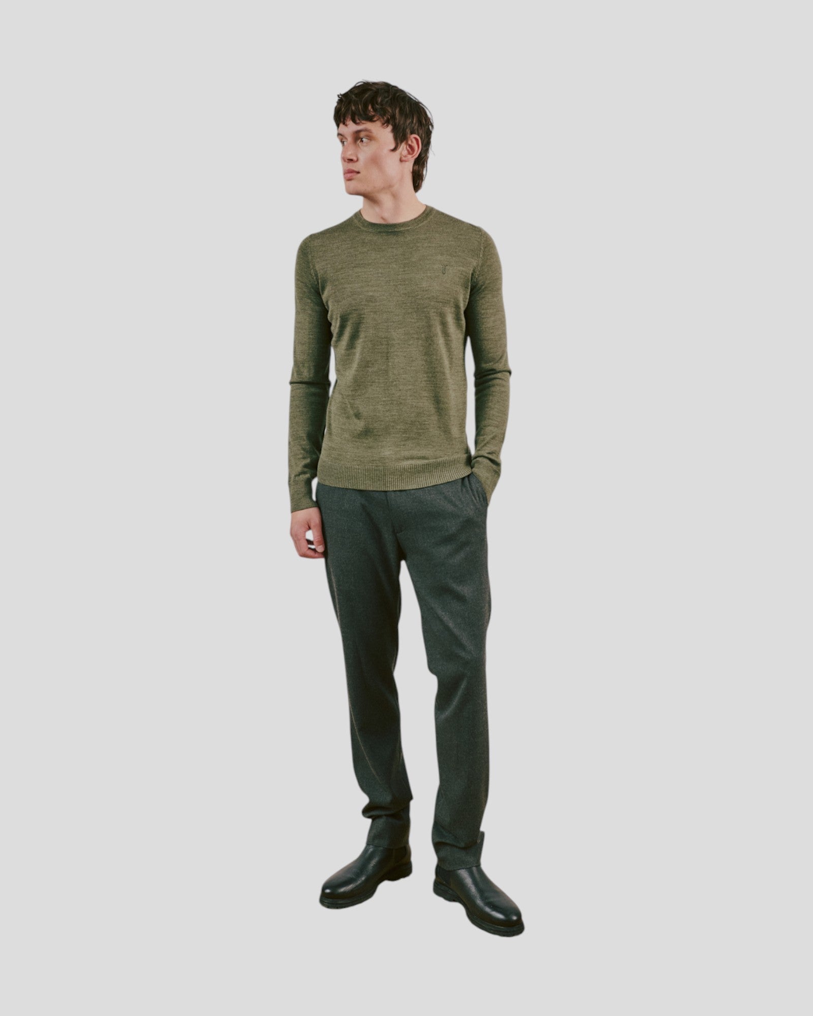 Jupiter Regular Fit Knitwear - Olive