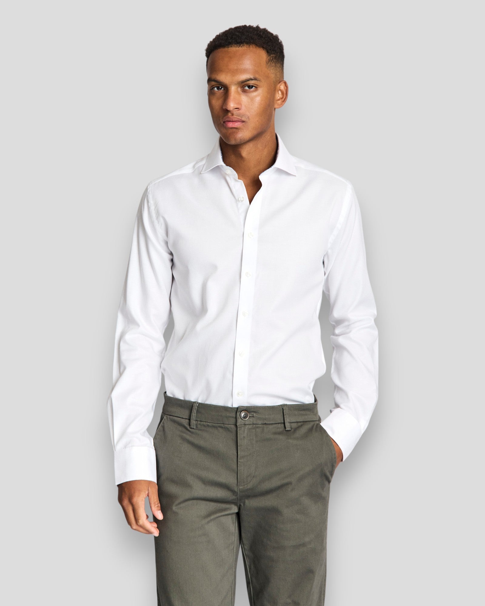 Kohlbacher Modern Fit Shirt - White