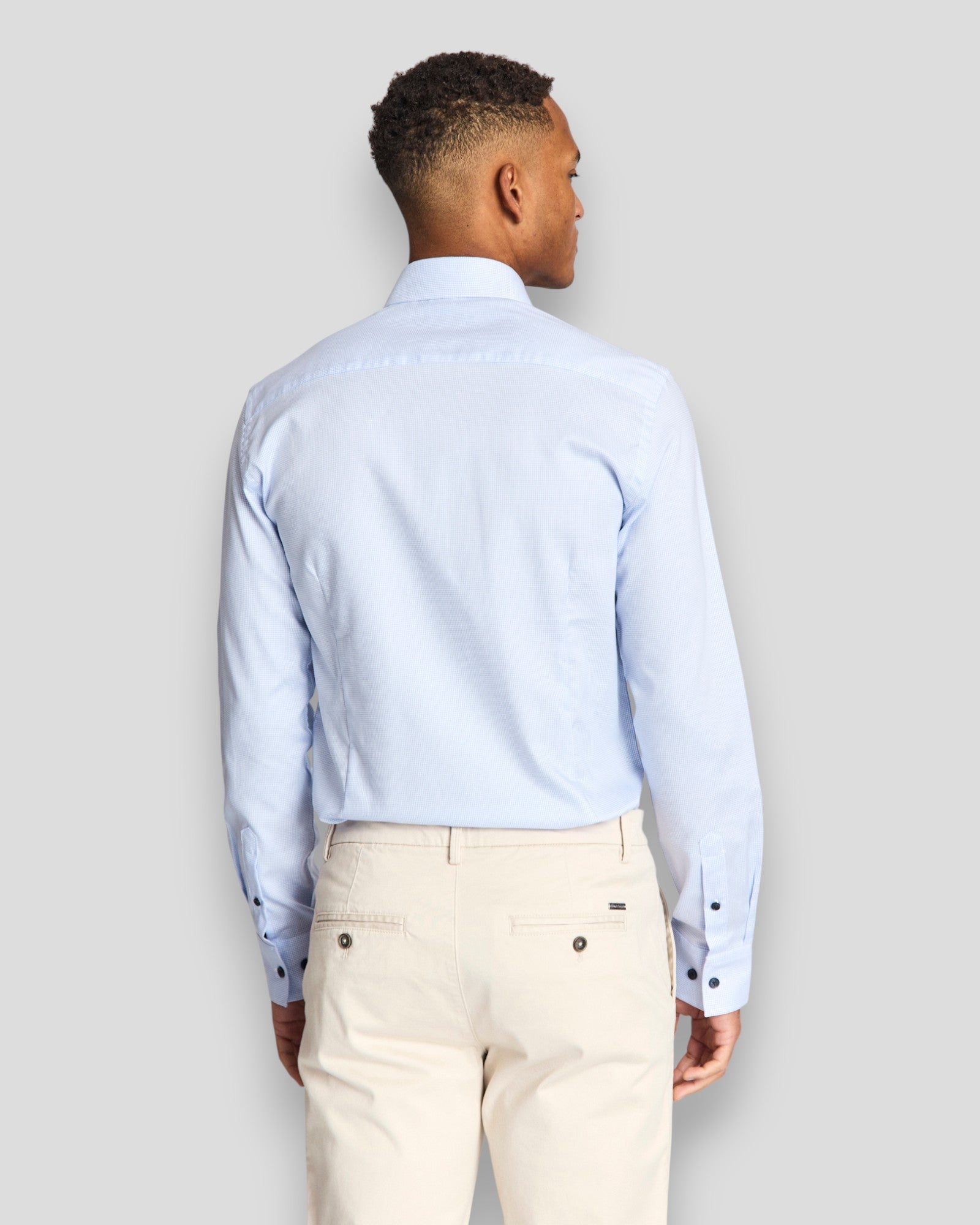 Langergren Modern Fit Shirt - Light Blue