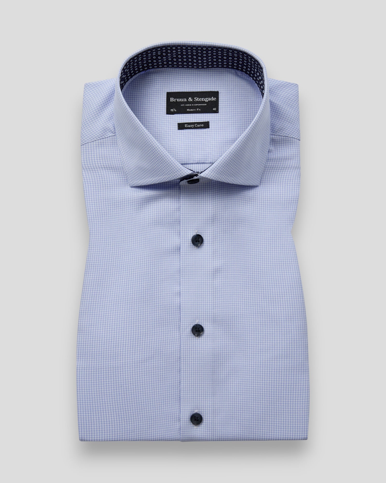 Langergren Modern Fit Shirt - Light Blue